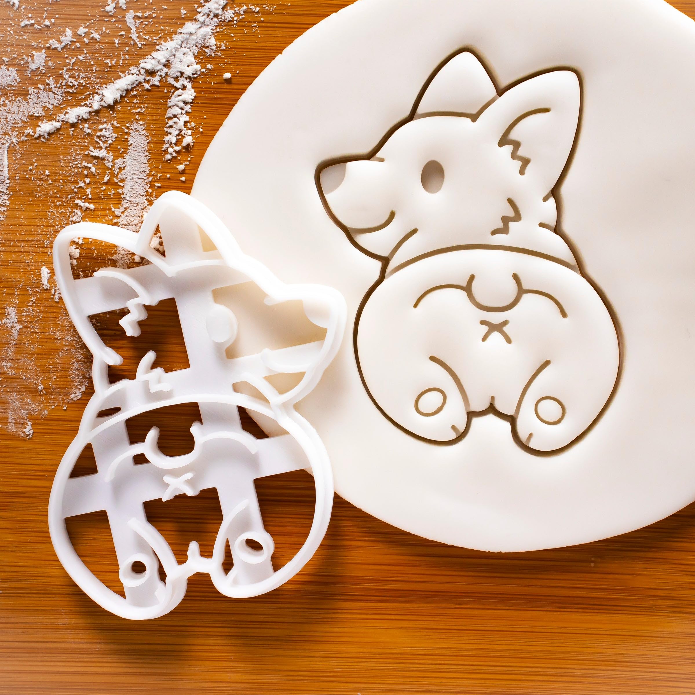 Corgi Butt Cookie Cutter, 1 Piece - Bakerlogy
