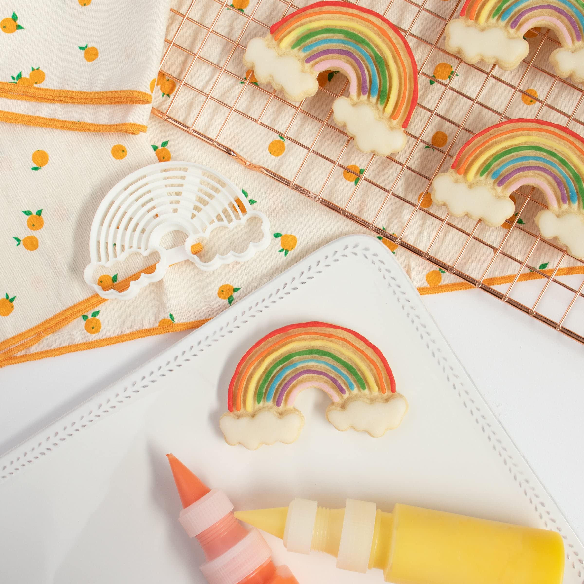 Rainbow Cookie Cutter, 1 Piece - Bakerlogy