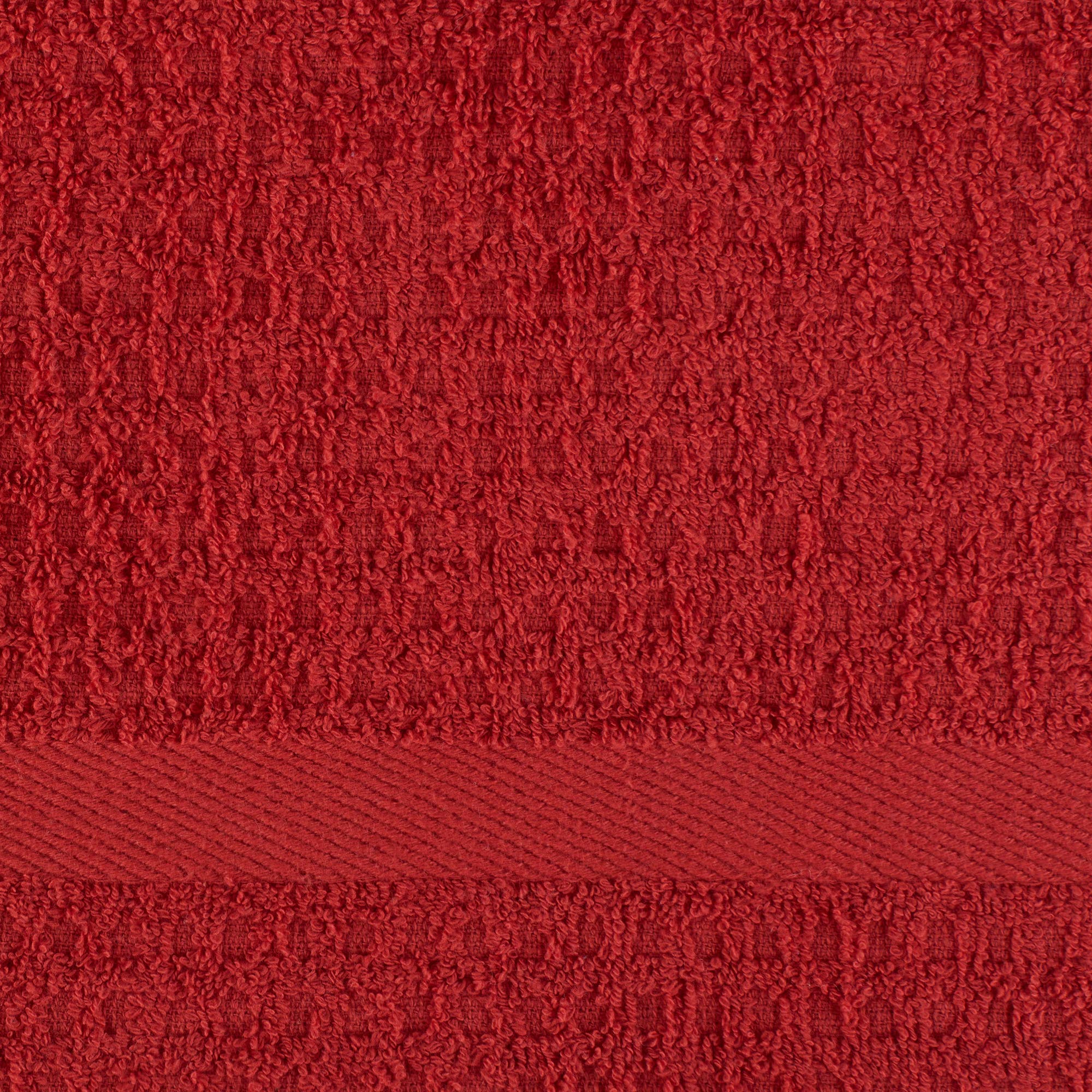 SOLID WAFFLE DISHTOWEL RED Set of 4