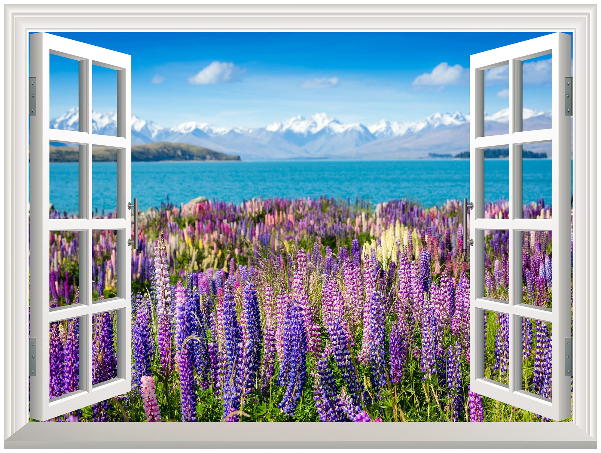 Wall26 Removable Wall Sticker Wall Mural (24''X32'', Lanvender Field)