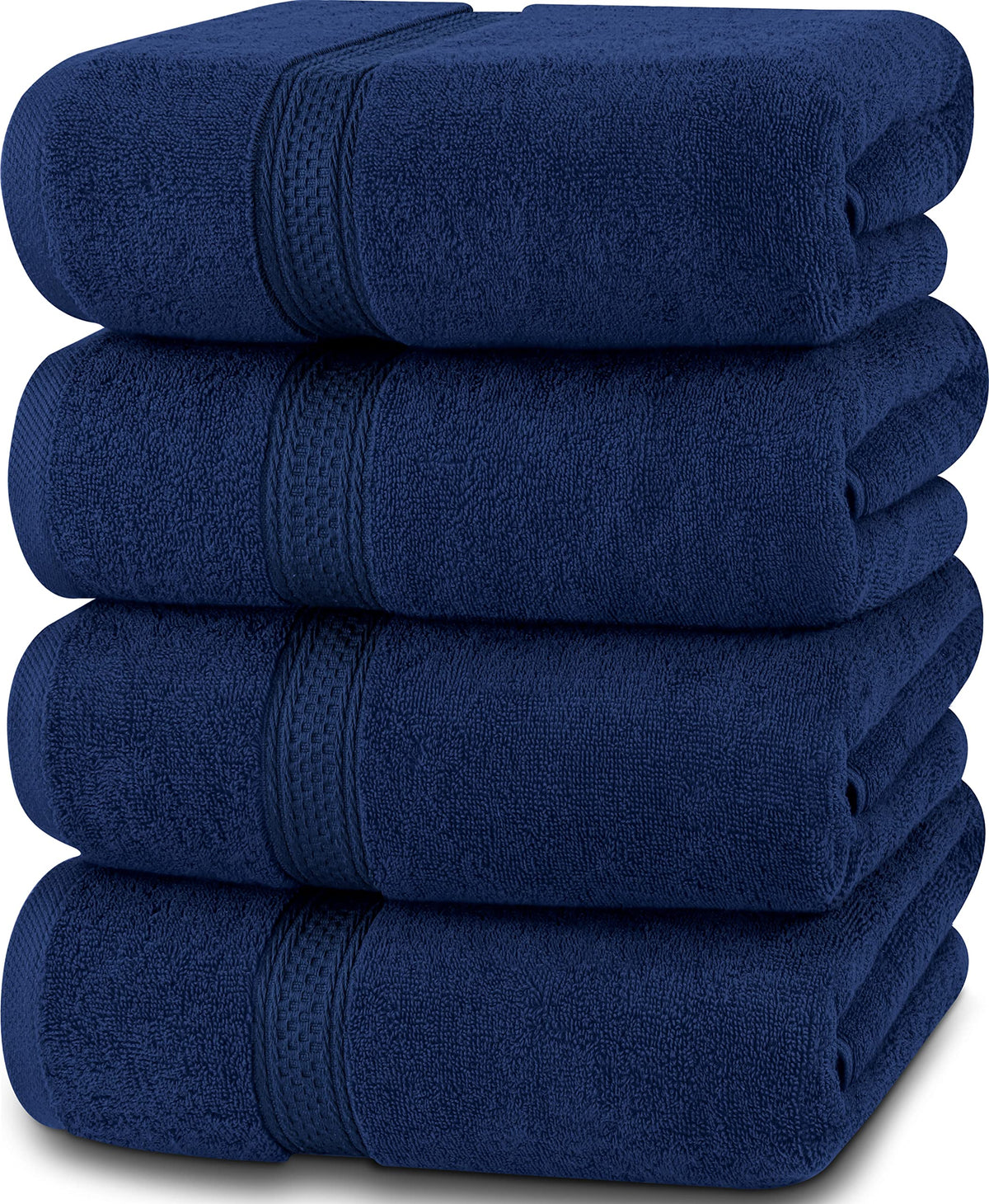 Utopia Towels 4 Pack Premium Bath Towel Set, (27 X 54 Inches) 100% Ring Spun Cotton 600Gsm, Lightweight And Highly Absorbent Qui