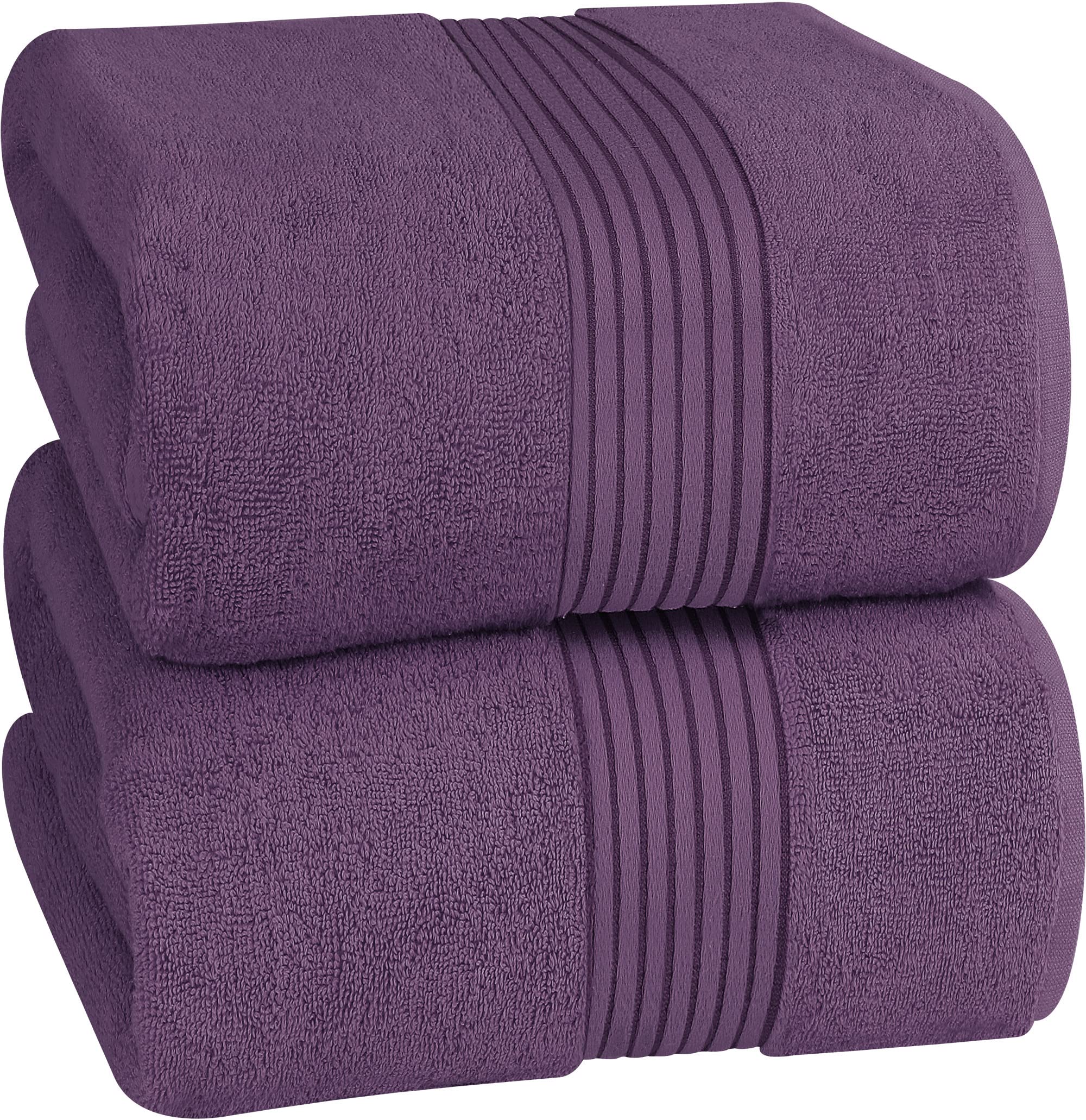 Utopia Towels - Premium Jumbo Bath Sheet 2 Pack - 100% Cotton Highly Absorbent And Quick Dry Extra Large Bath Towel - Super Soft