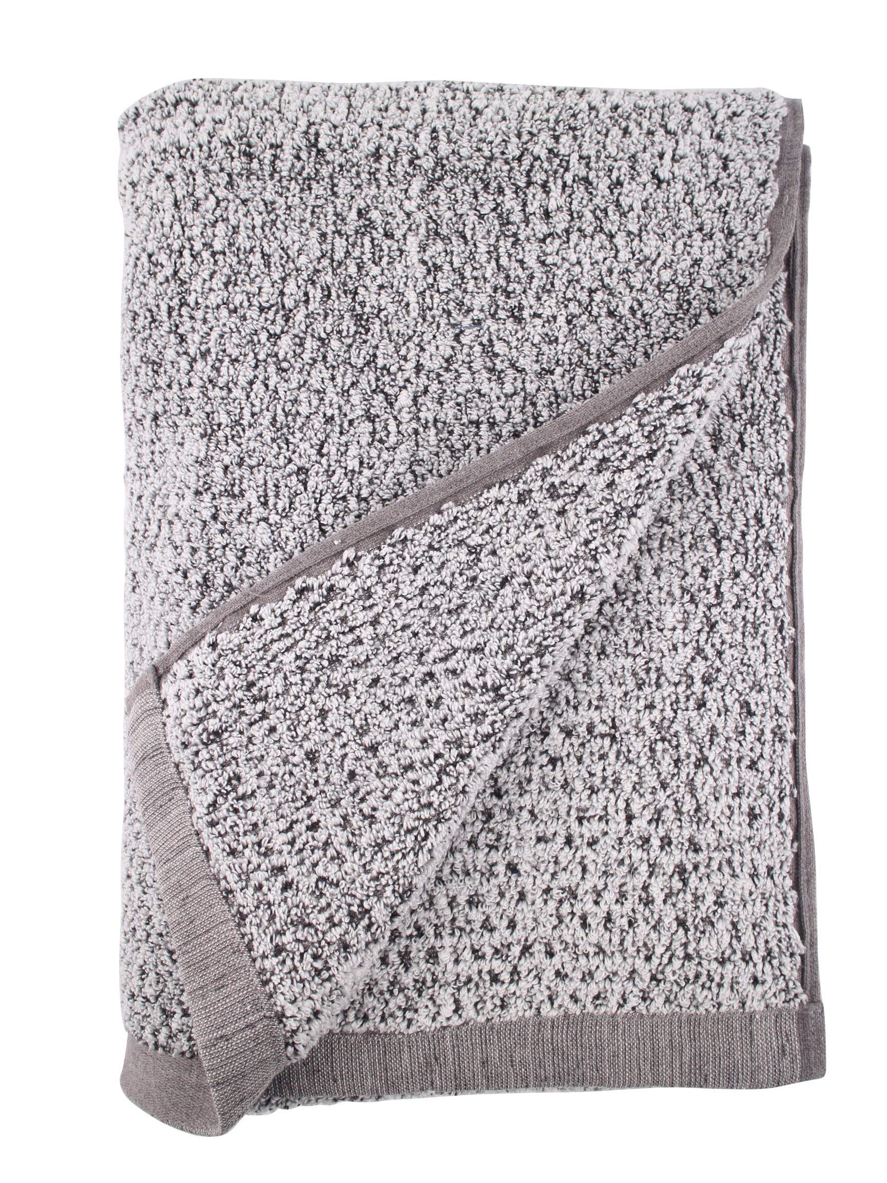 Everplush  (Pack of 2 Bath Towels (30 x 56 in)  Gray  2 Count