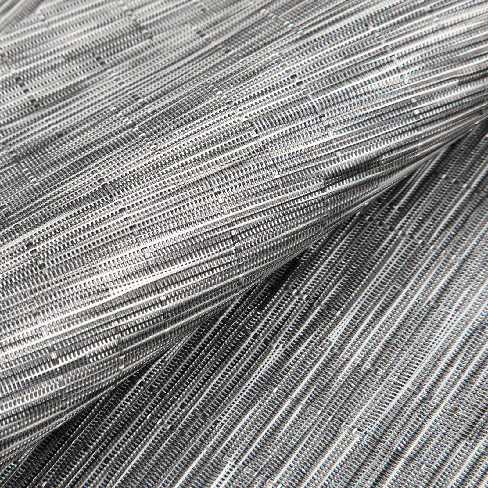 Shacos Round Table Placemats Wedge Placemats With Centerpiece Round Placemat Pvc Woven Table Mats Washable(7,Silver Grey)