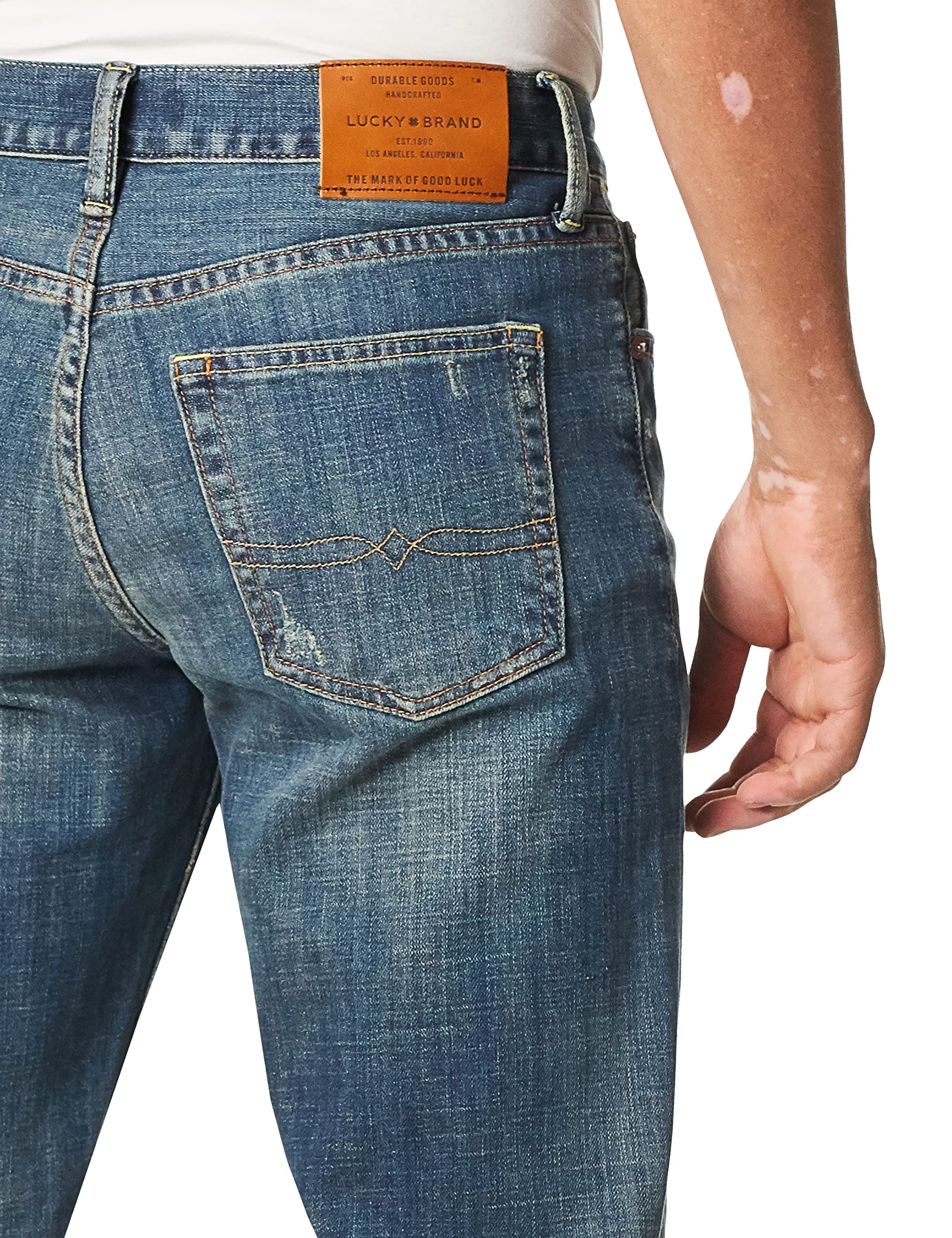 Lucky Brand Mens 181 Relaxed Straight Jeans, Ol Wilder Ranch, 40W X 34L Us