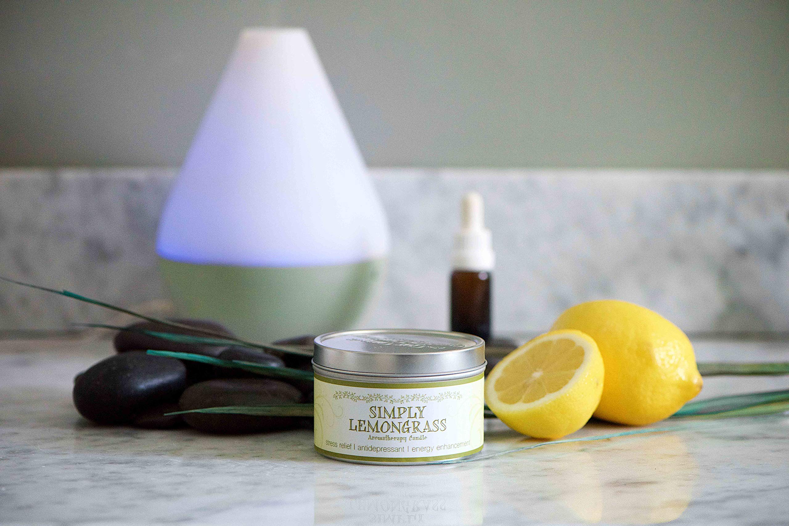 Our Own Candle Company Soy Wax Aromatherapy Candle, Simply Sage, 6.5 Ounce
