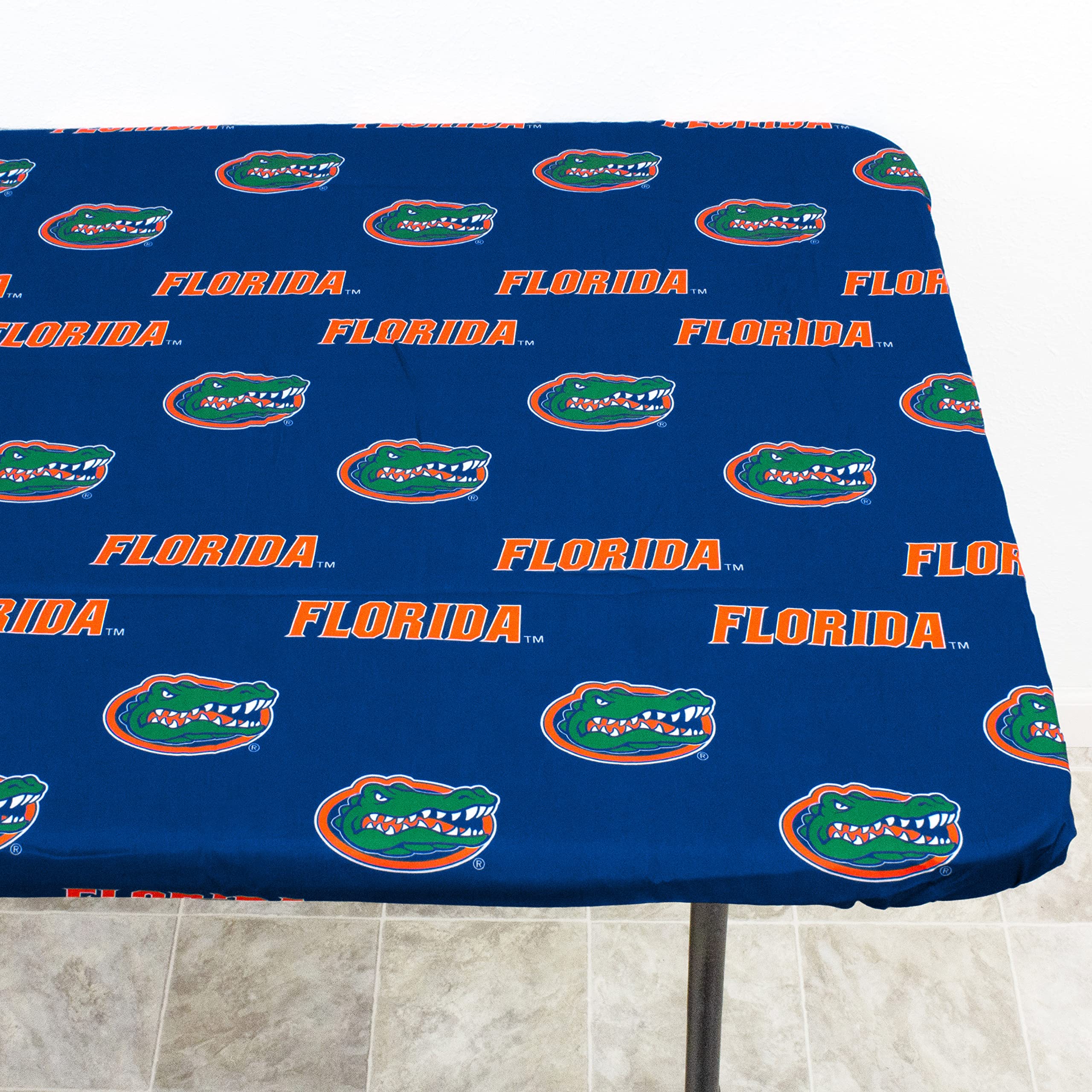 College Covers Florida Gators Tailgate Fitted Tablecloth  72'' x 30''  6 ft Table