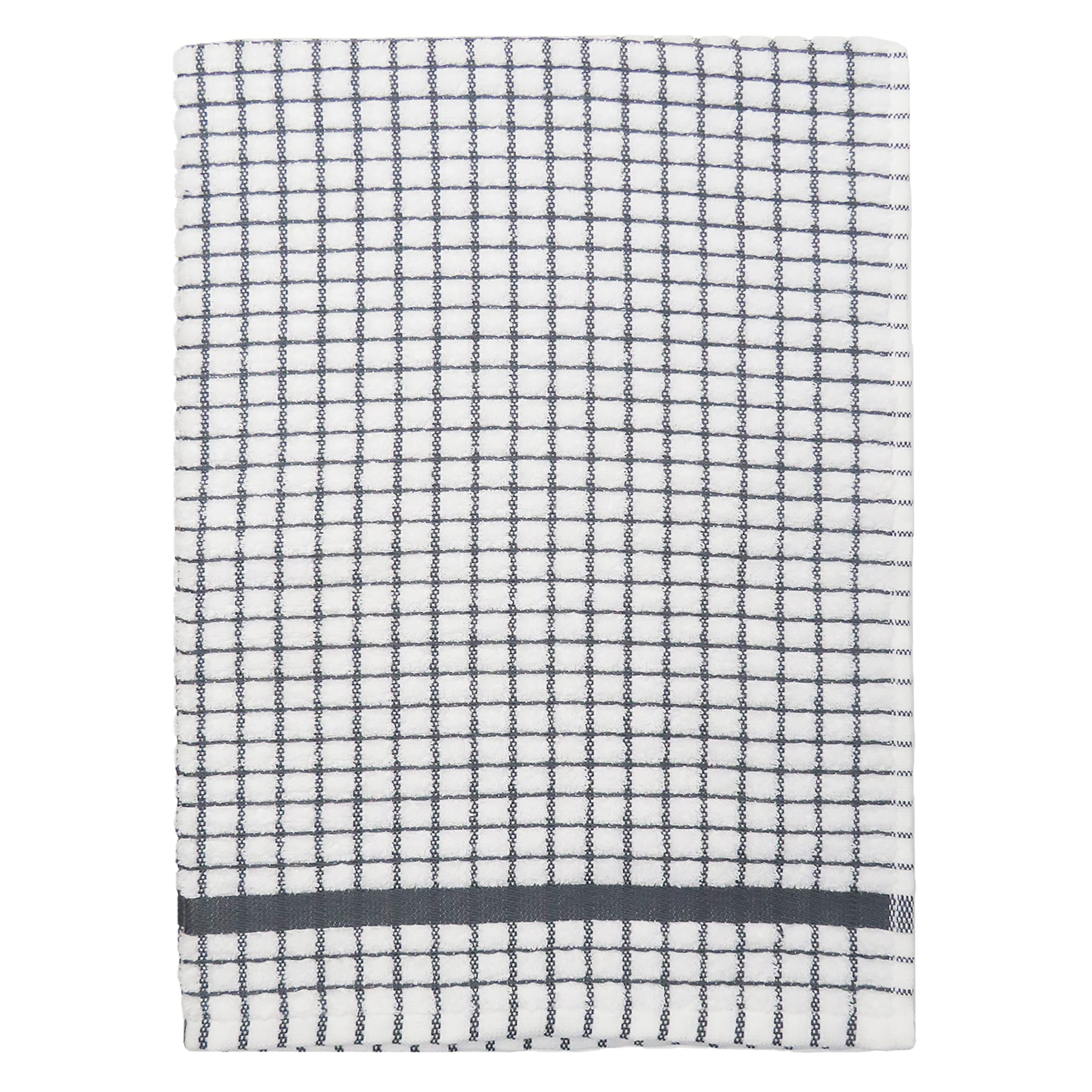 Samuel Lamont Poli Dri 100% Cotton Dish Towel - Charcoal Grey