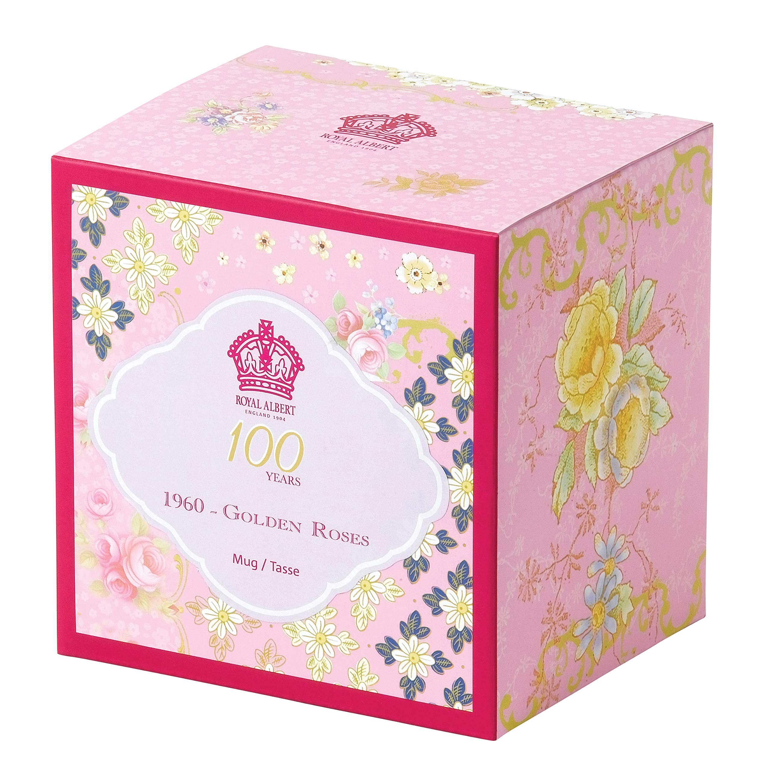 Royal Albert 100 Years 1960 3-Piece Set (Teacup, Saucer & Plate 8'')