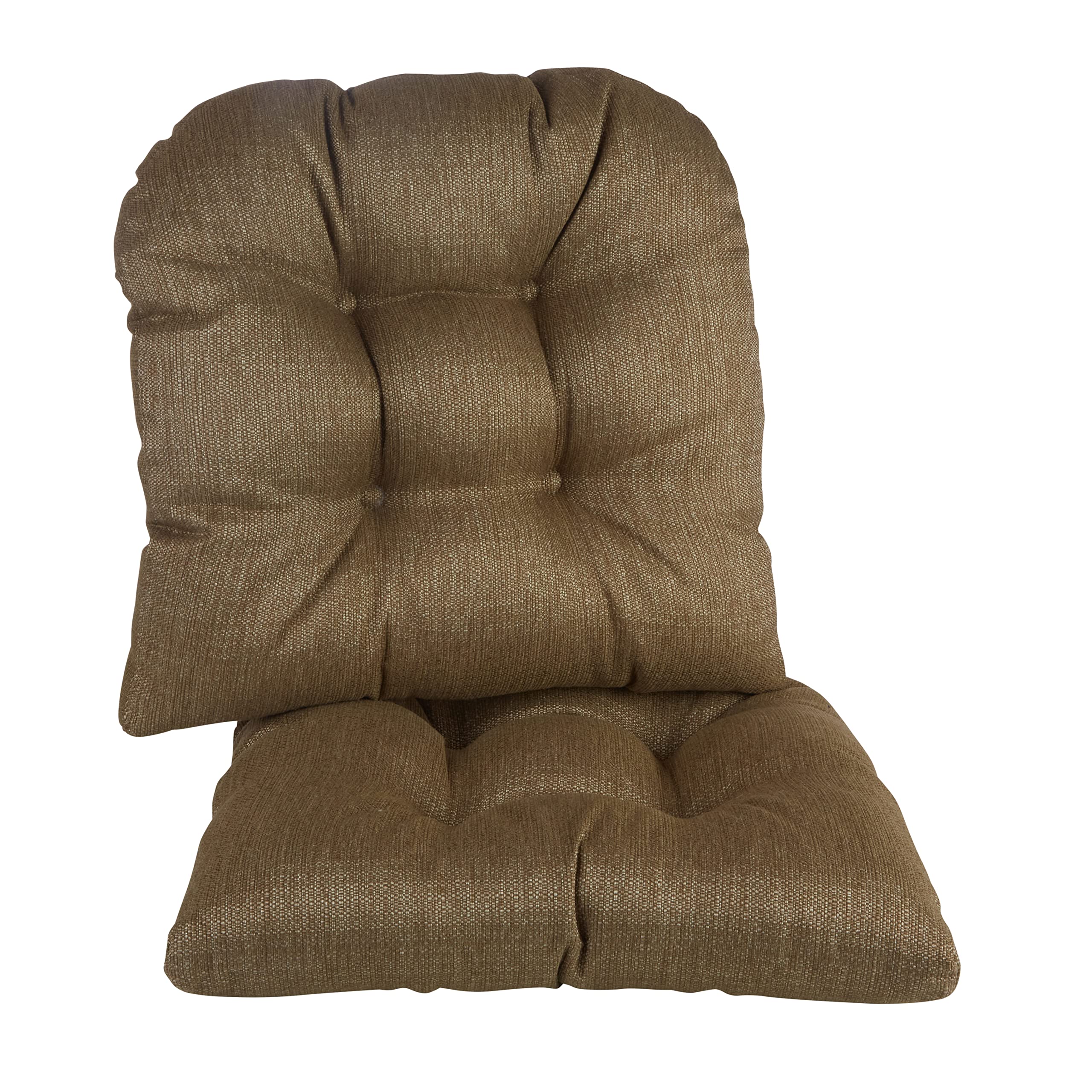 Klear Vu Gripper Overstuffed Universal Non-Slip Dining Chair Cushions For Kitchen Decor Or Office Use, U-Shaped Skid-Proof Seat