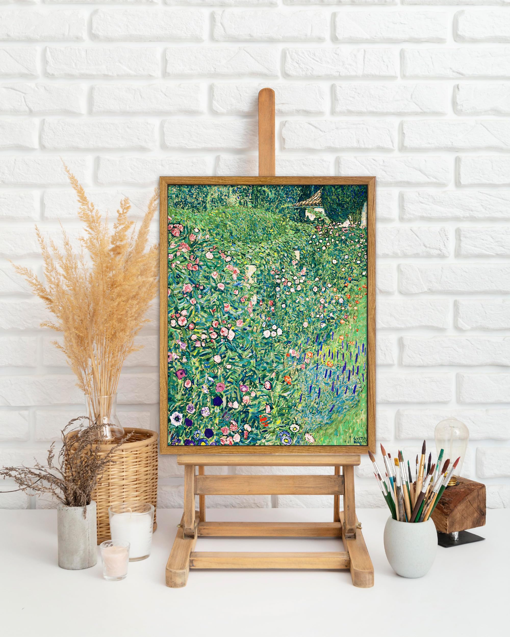Upwoigh Framed Wall Art Gustav Klimt Print, Klimt Poster, Klimt Vintage Art Print, Klimt Modern Art, Wall Art Modern Poster Prin