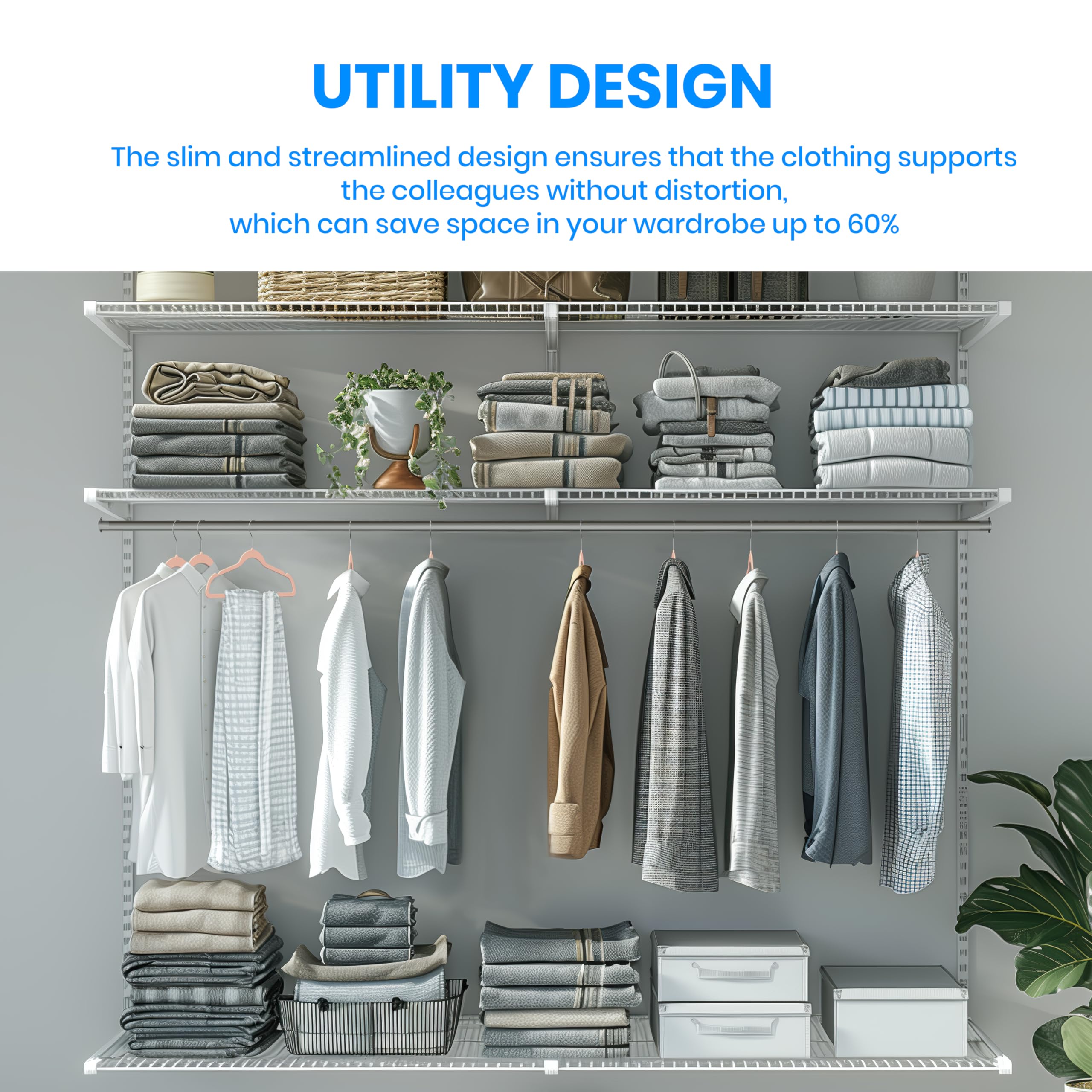 Yssoa Velvet Hangers 50 Pack, Non-Slip Clothes Hangers With Shoulder Notches, 360 Swivel Hooks, Heavy Duty Standard Hangers For