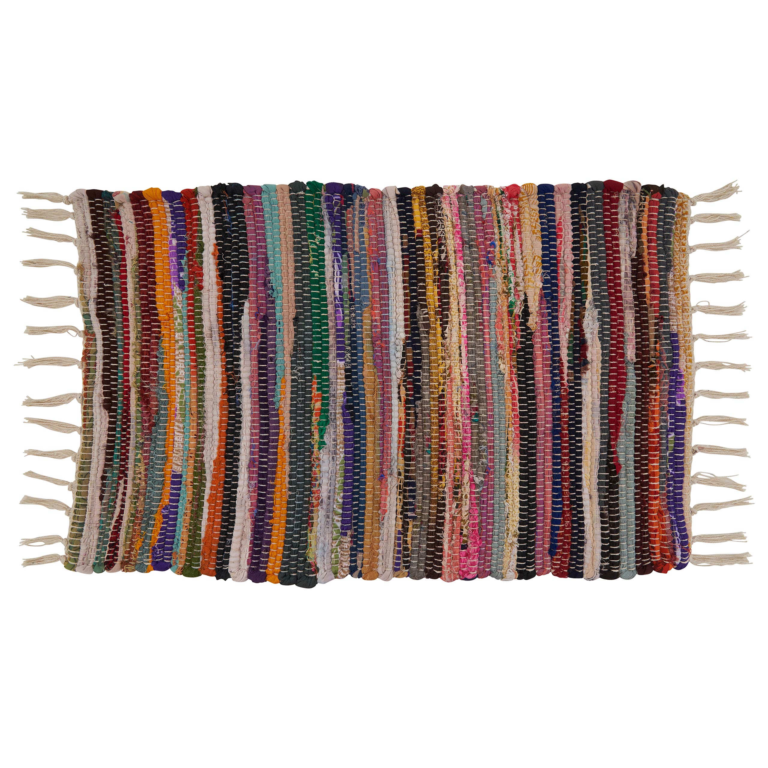 Multi-Colored Chindi Placemats (Set Of 4)