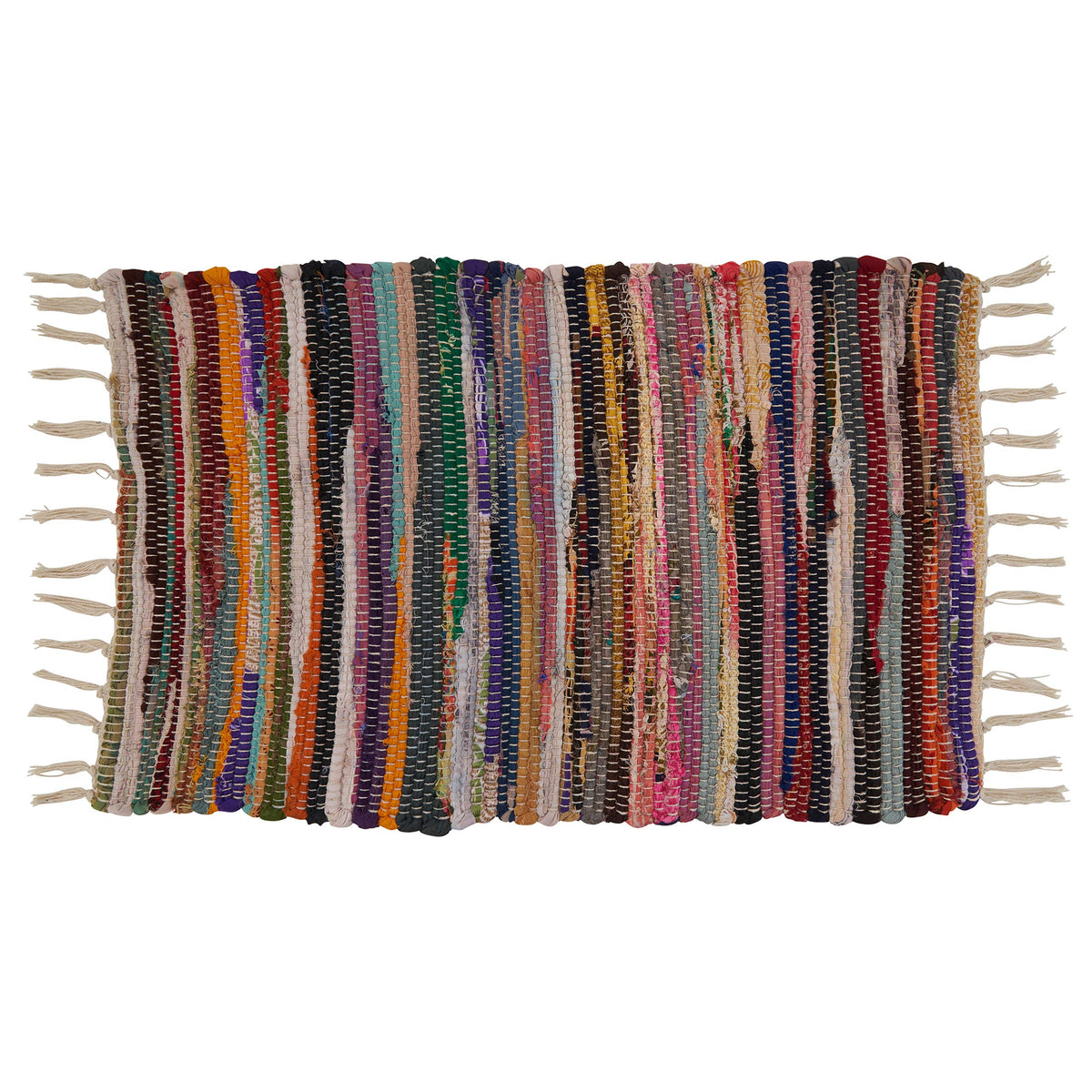 Multi-Colored Chindi Placemats (Set Of 4)