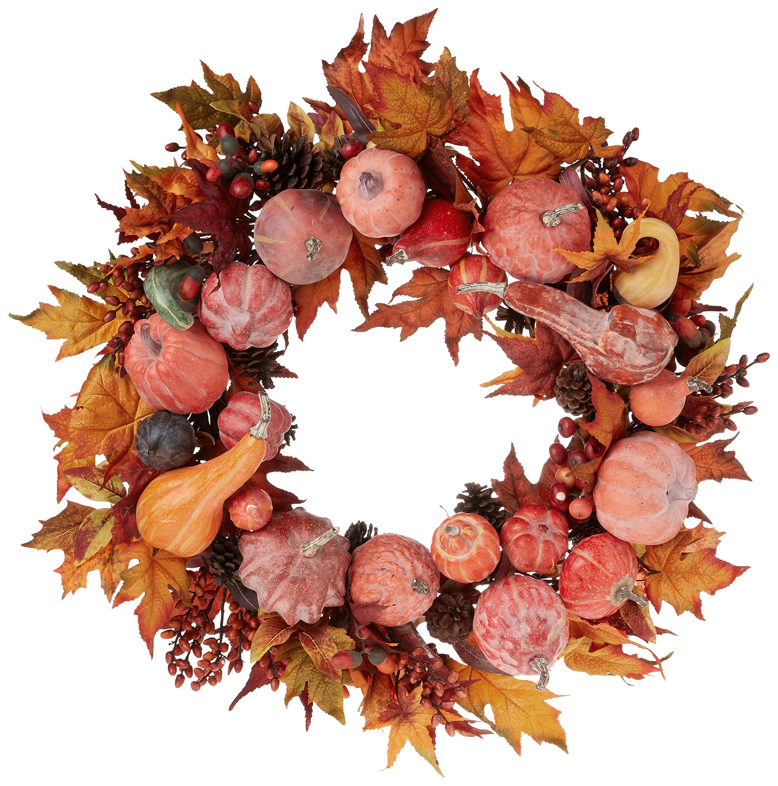 Nearly Natural 28in. Harvest Wreath