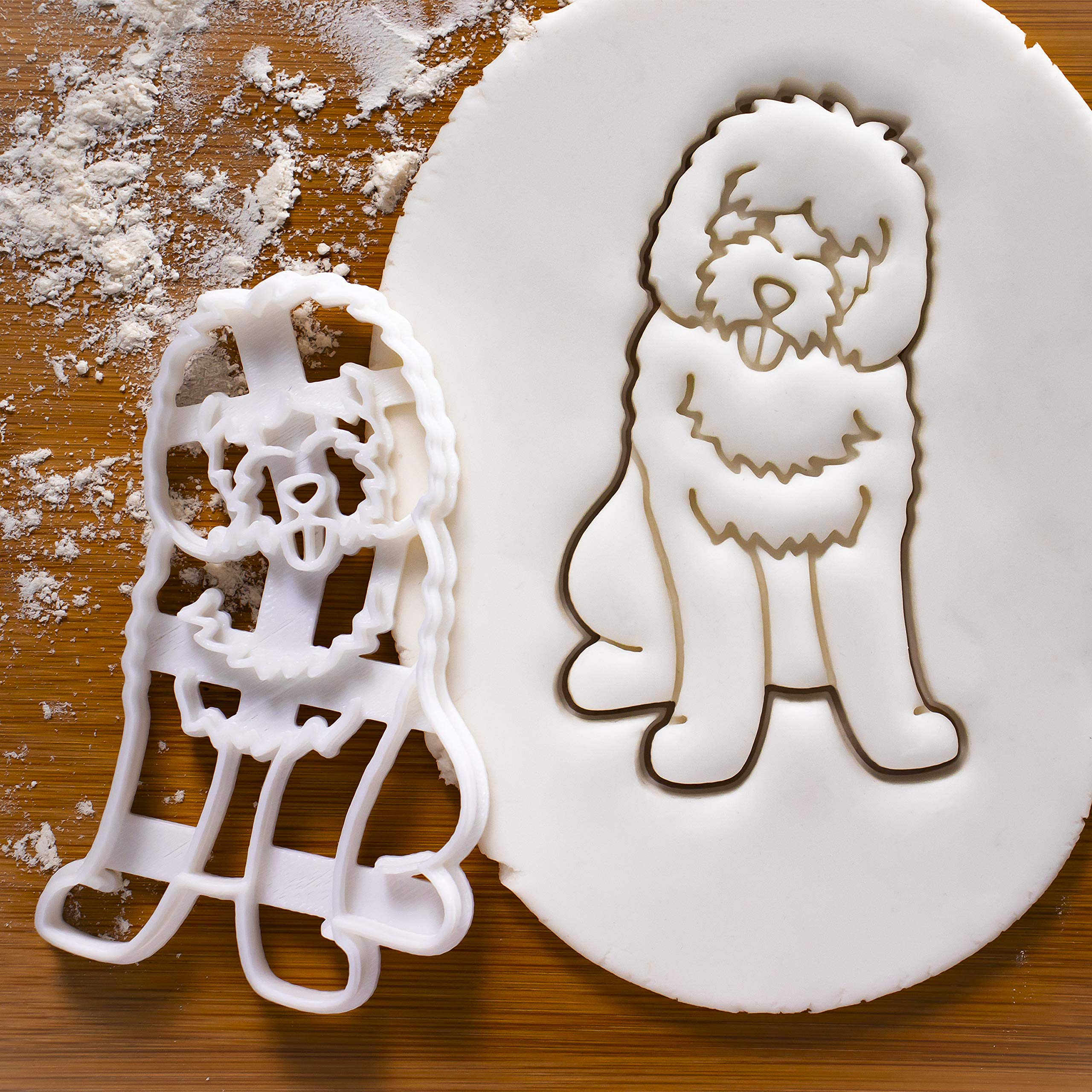 Set Of 2 Goldendoodle Cookie Cutters, 2 Pieces - Bakerlogy
