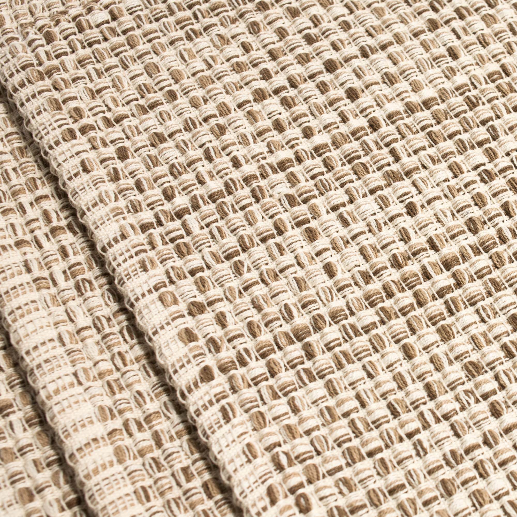 Sweet Home Collection 100% Cotton Placemats For Dining Room Rectangle Two Tone Woven Fabric 13'' X 19'' Soft Durable Table Mat S