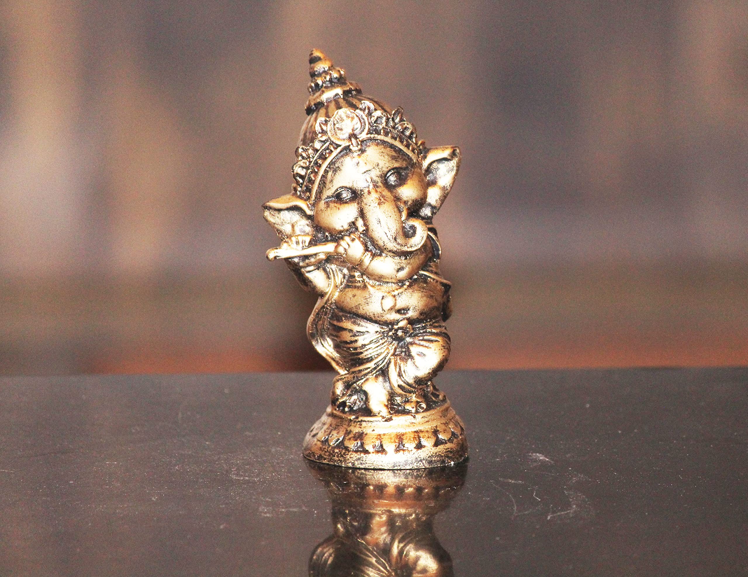 Beckon Venture Handcraft Lucky Ganpati/Ganesha Statue/Ganesh Idol For Home,Ganesh Murti For Home,Gift,Ganesh Statues For Living 