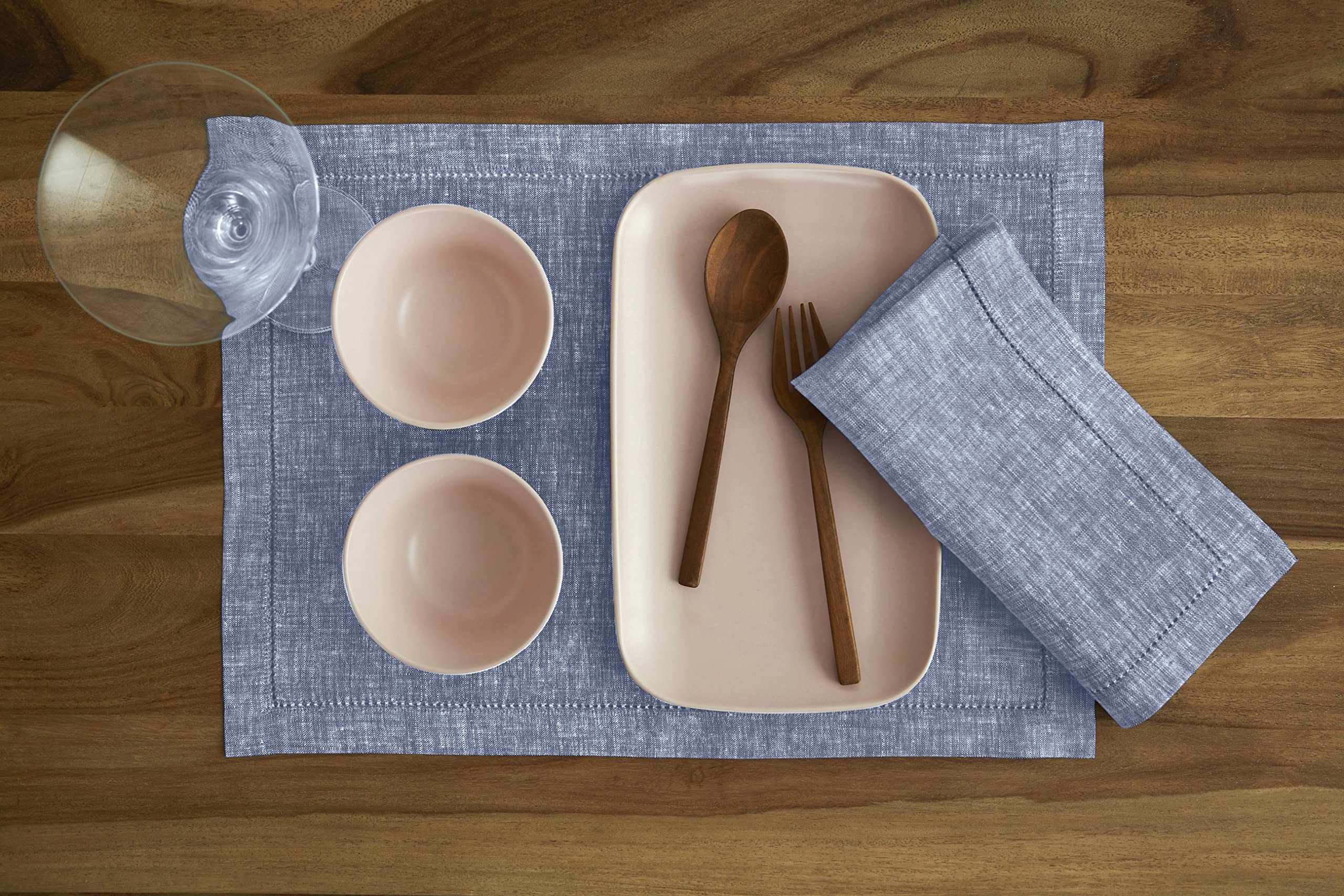 Solino Home Pure Linen Placemats Set of 4