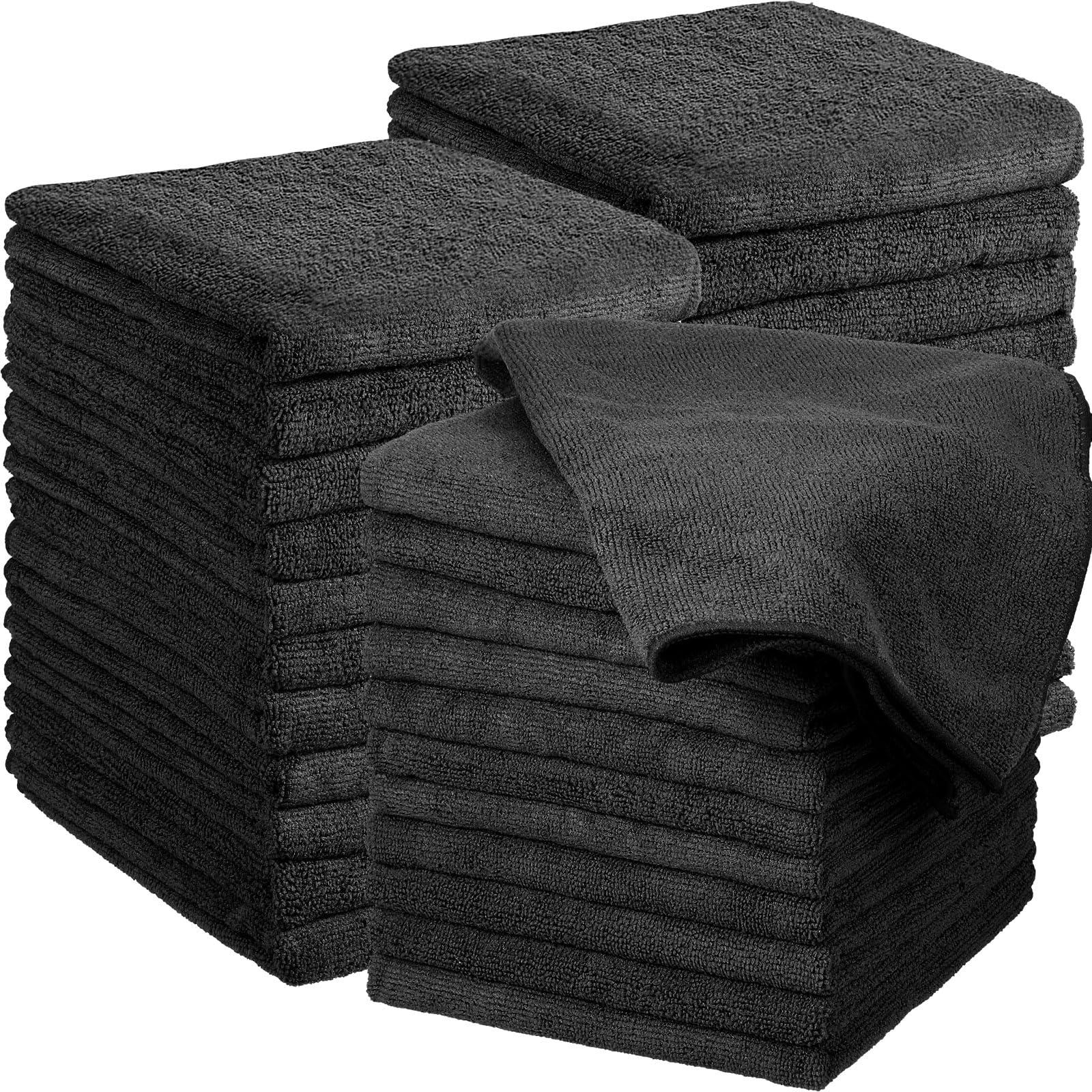 Panelee 36 Packs of Bleach Proof Towels Microfiber Absorbent Salon Towels Bleach Resistant Salon Hand Towels for Gym, Bath, Spa,