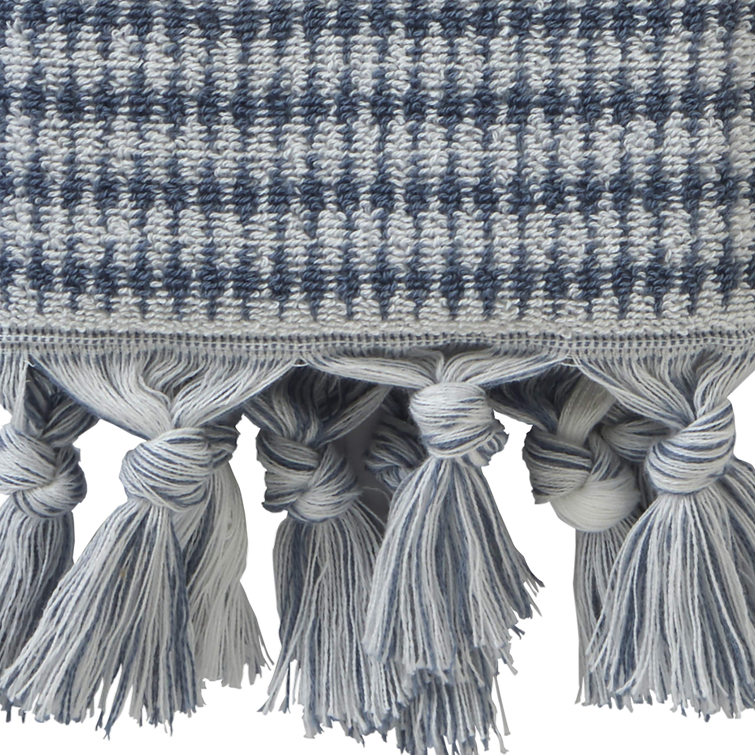 Skl Home By Saturday Knight Ltd. Longborough Hand Towel (2-Pack),Denim Blue, 16X26