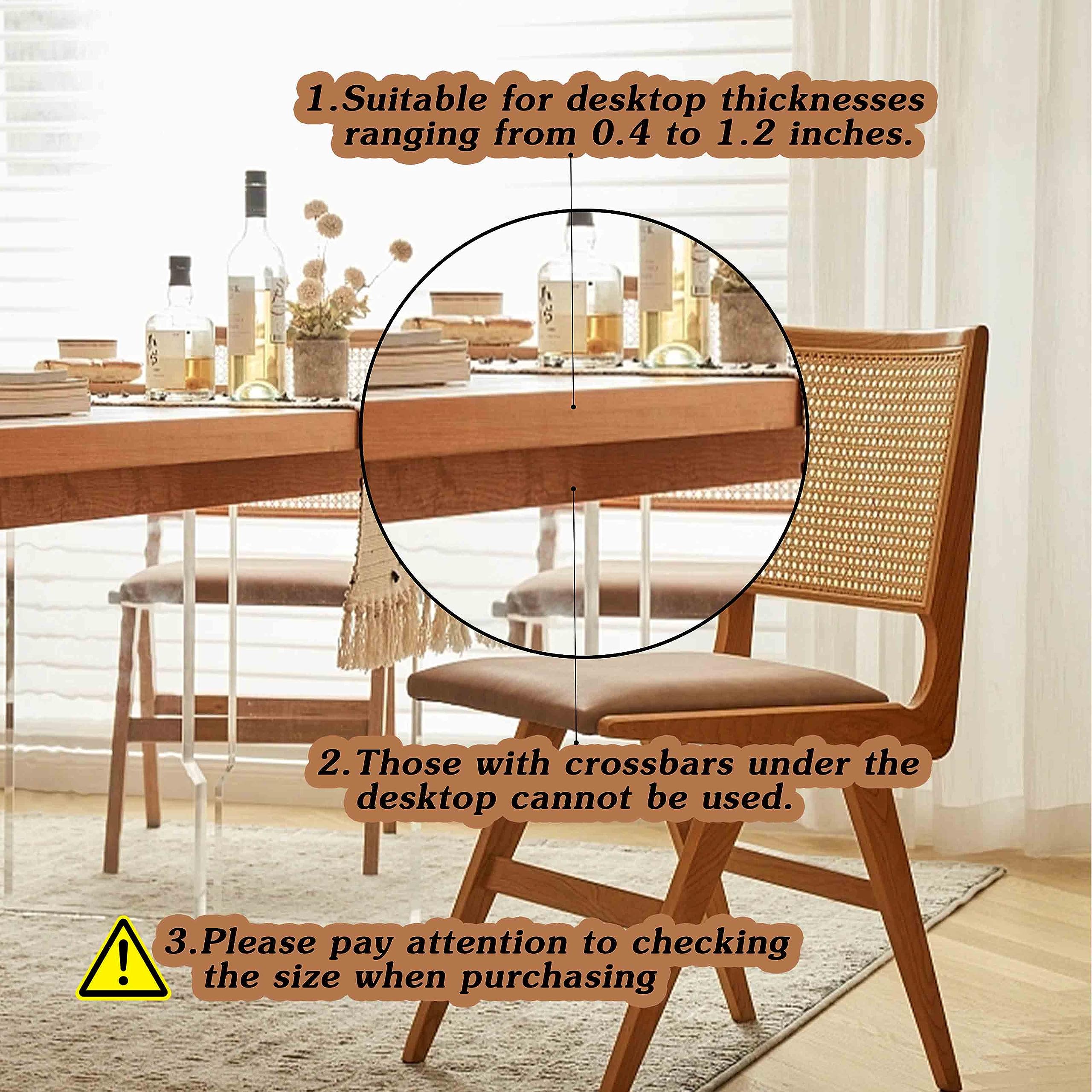 Kitnish 16Pcs Clear Plastic Tablecloth Clips,Transparent Clear Tablecloth Clips, Plastic Table Cloth Hold Down Clips Table Cloth