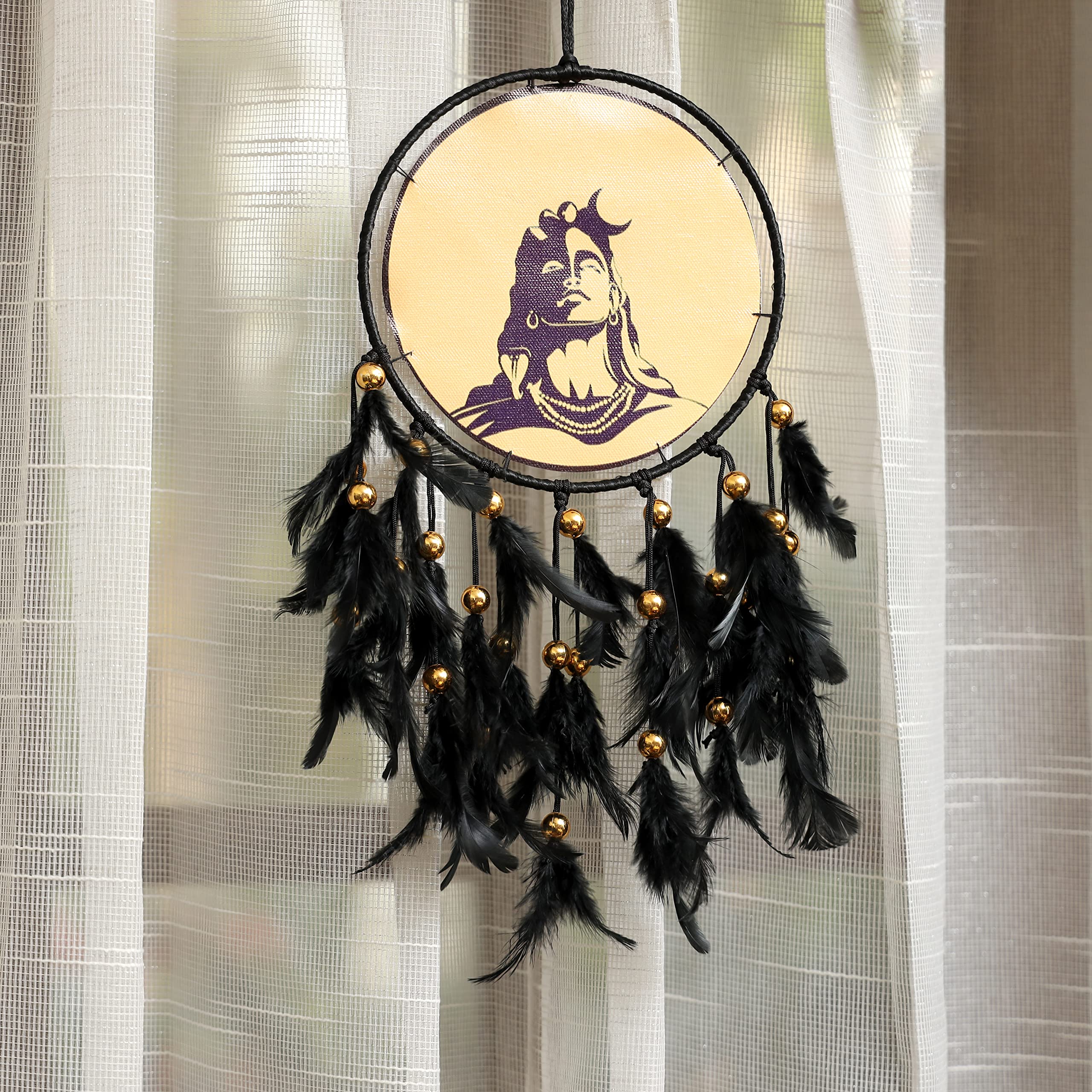 Duli Dream Catcher Handmade Tree Of Life Canvas Dreamcatcher For Bedrooms Office Balcony Outdoors Garden Car Hanging, 49Cm, Drea