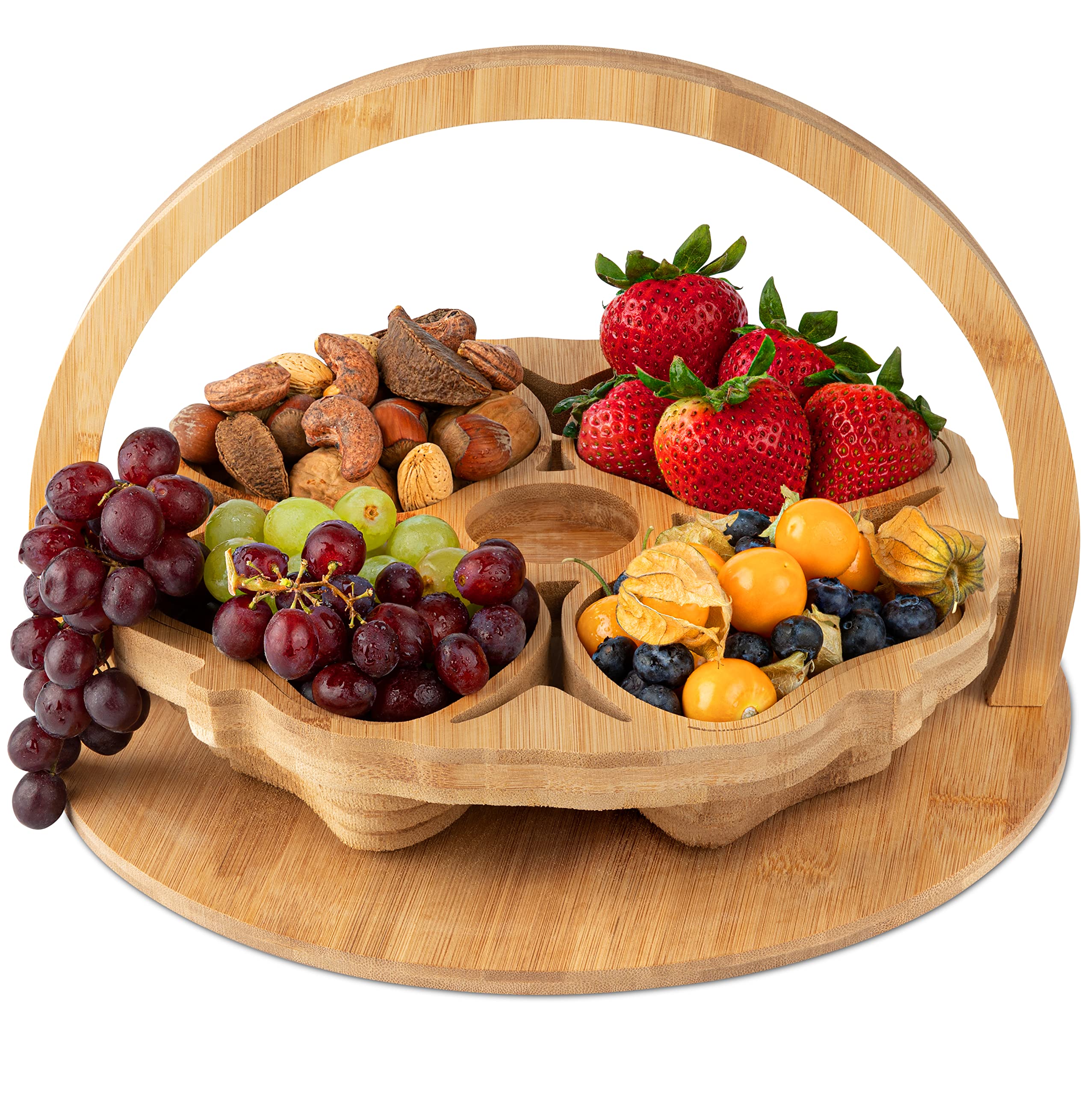 CherryPicked Christmas Holiday Thanksgiving Nuts and Dried Fruit Basket Gift, Valentines Gift Ideas for Edible Food Delivery for