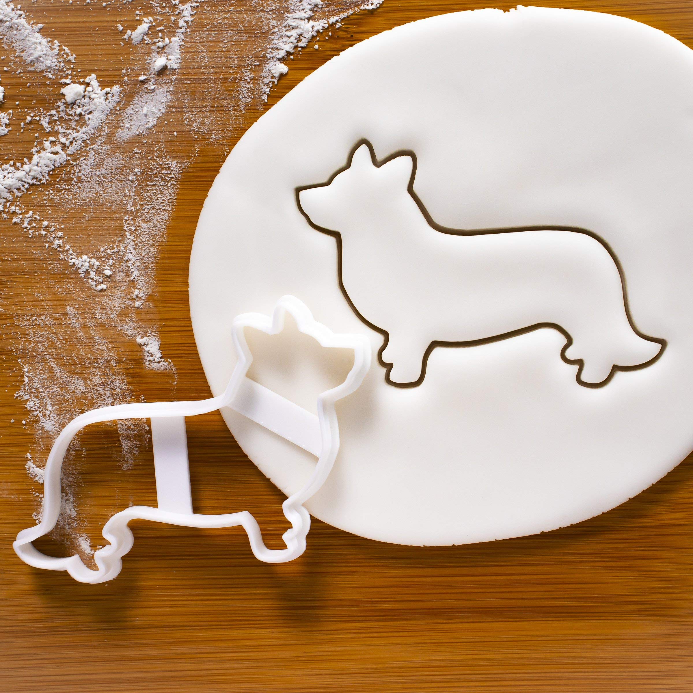 Corgi Cardigan Silhoutte Cookie Cutter, 1 Piece - Bakerlogy