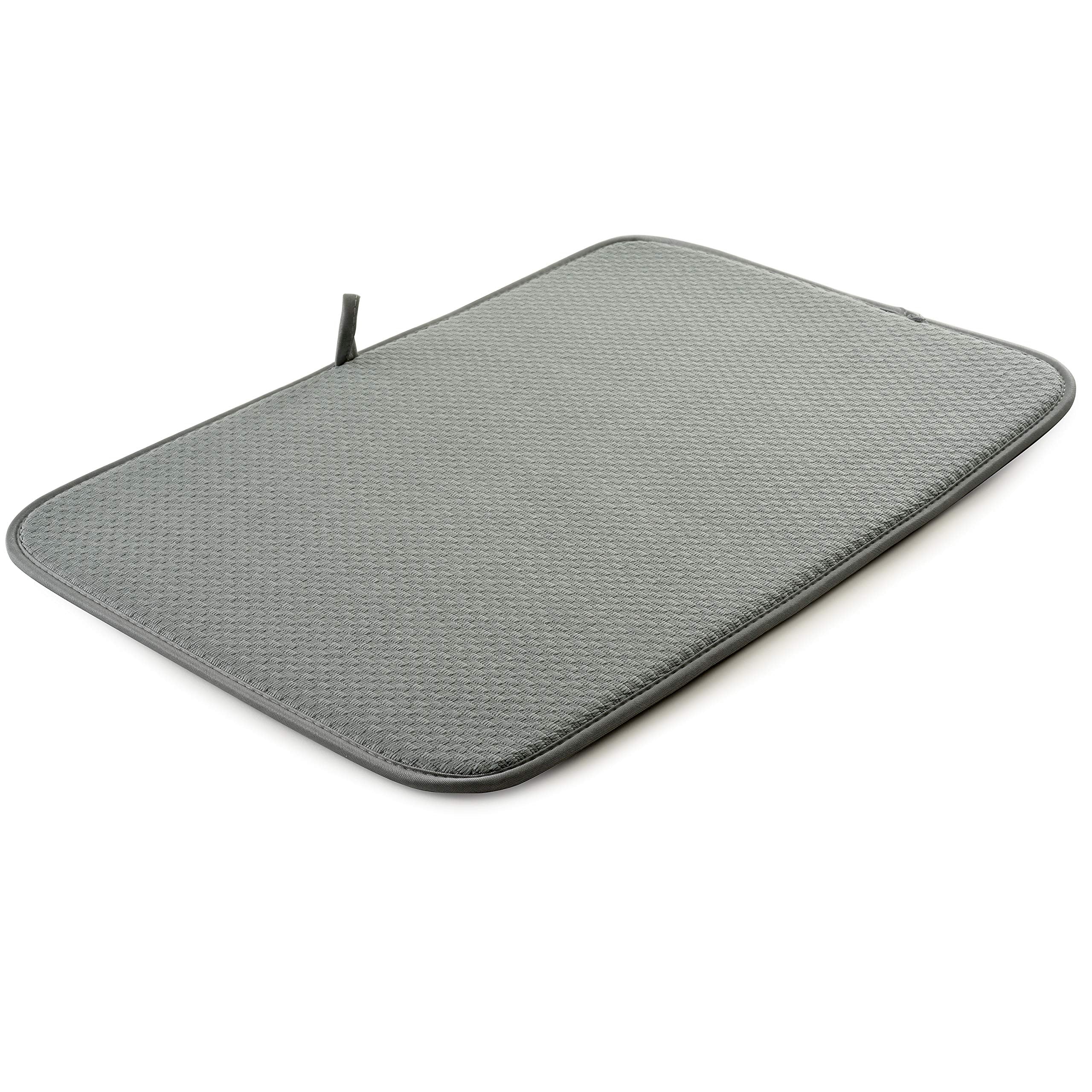 Norpro - 329 Norpro Dish Drying Mat, 18'' X 12'', Gray