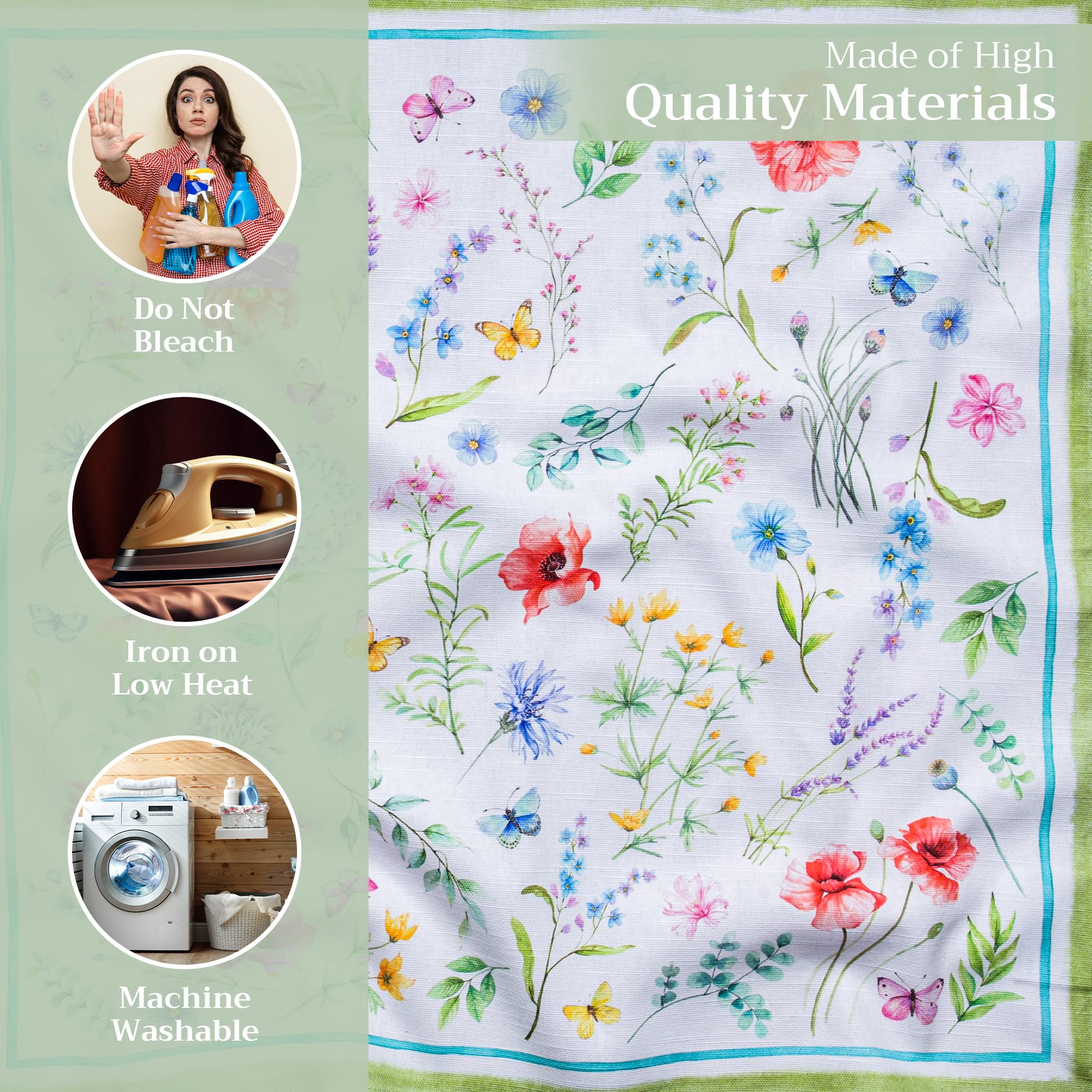 Maison D Hermine Napkins 20Ax20A 100% Cotton Set Of 4 Decorative Washable Table Cloth Napkin For Gifts, Kitchen, Party, Wedding,