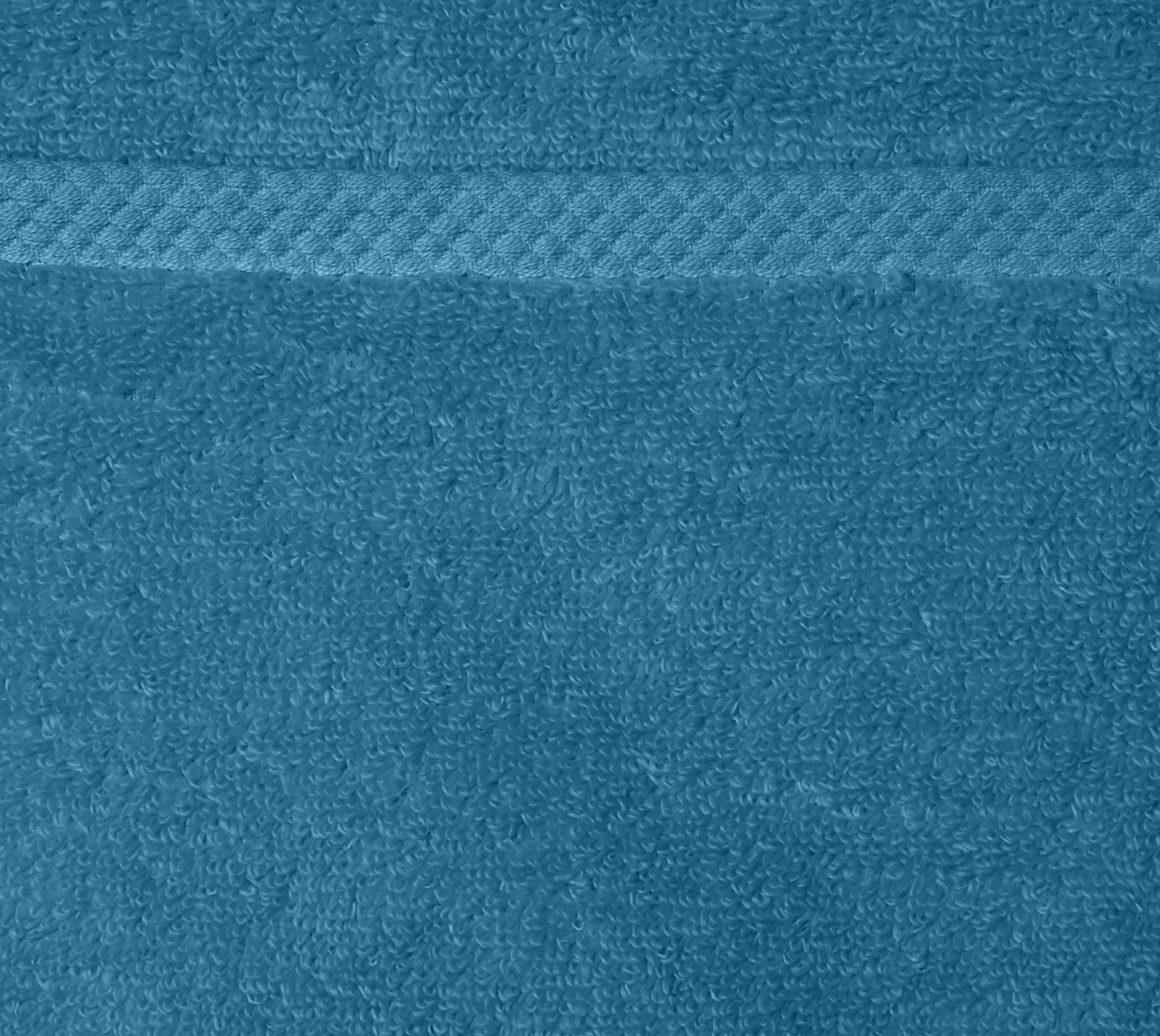 Amazon Basics - 2 Piece Quick-Dry Oversize Bath Towel, 100% Cotton, Lake Blue, 54'' X 30''