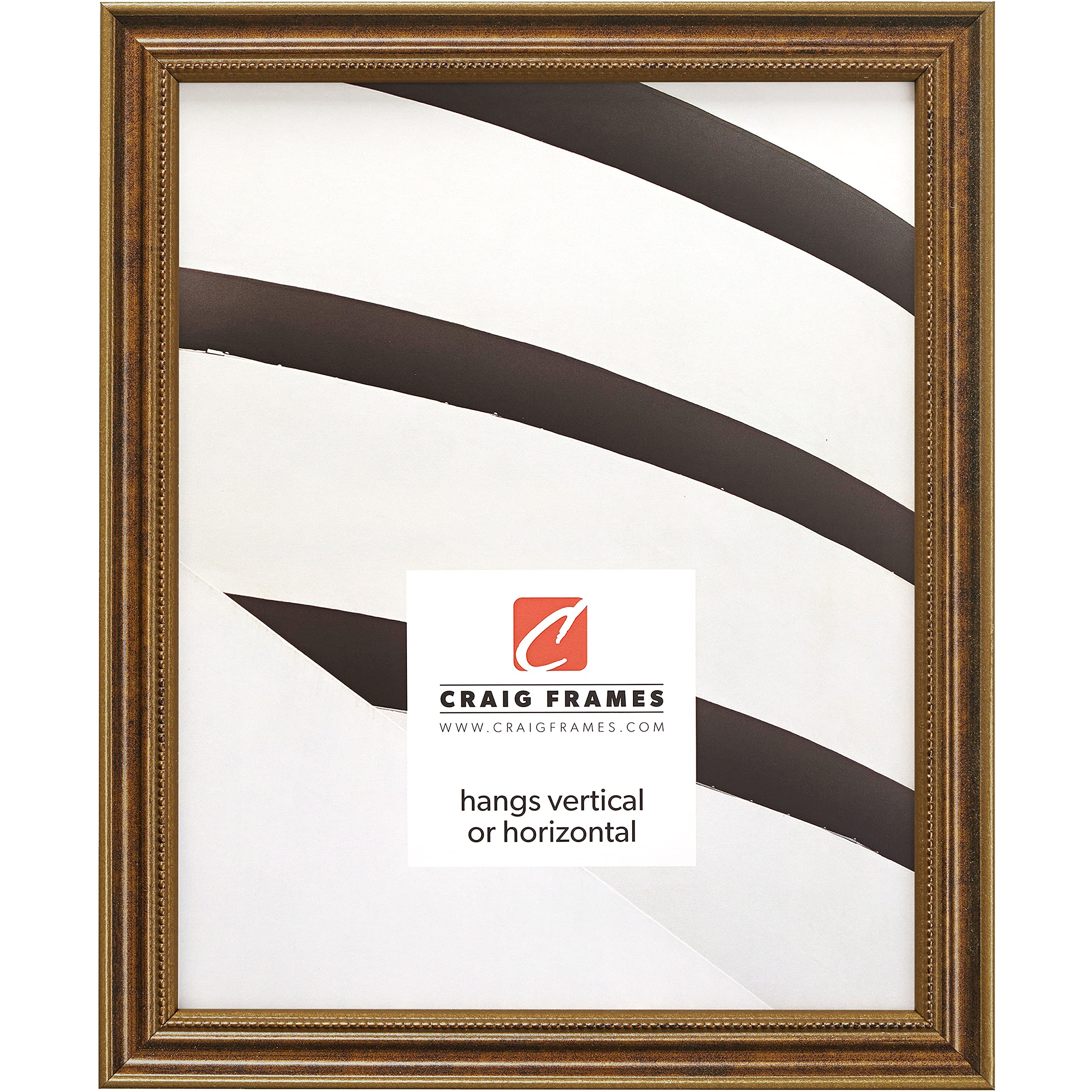 Craig Frames 314BR, Ornate Bronze Picture Frame, 24 x 36 Inch
