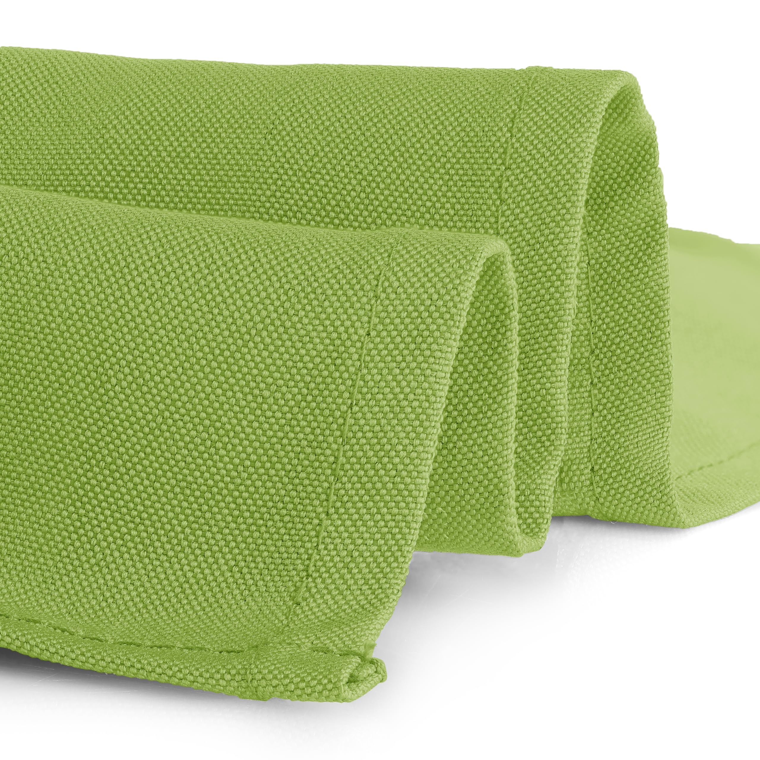 Gee Di Moda Rectangle Tablecloth - 60 x 84 Inch Apple Green Table Cloth for 5 Foot Rectangle Table - Heavy Duty Washable Fabric
