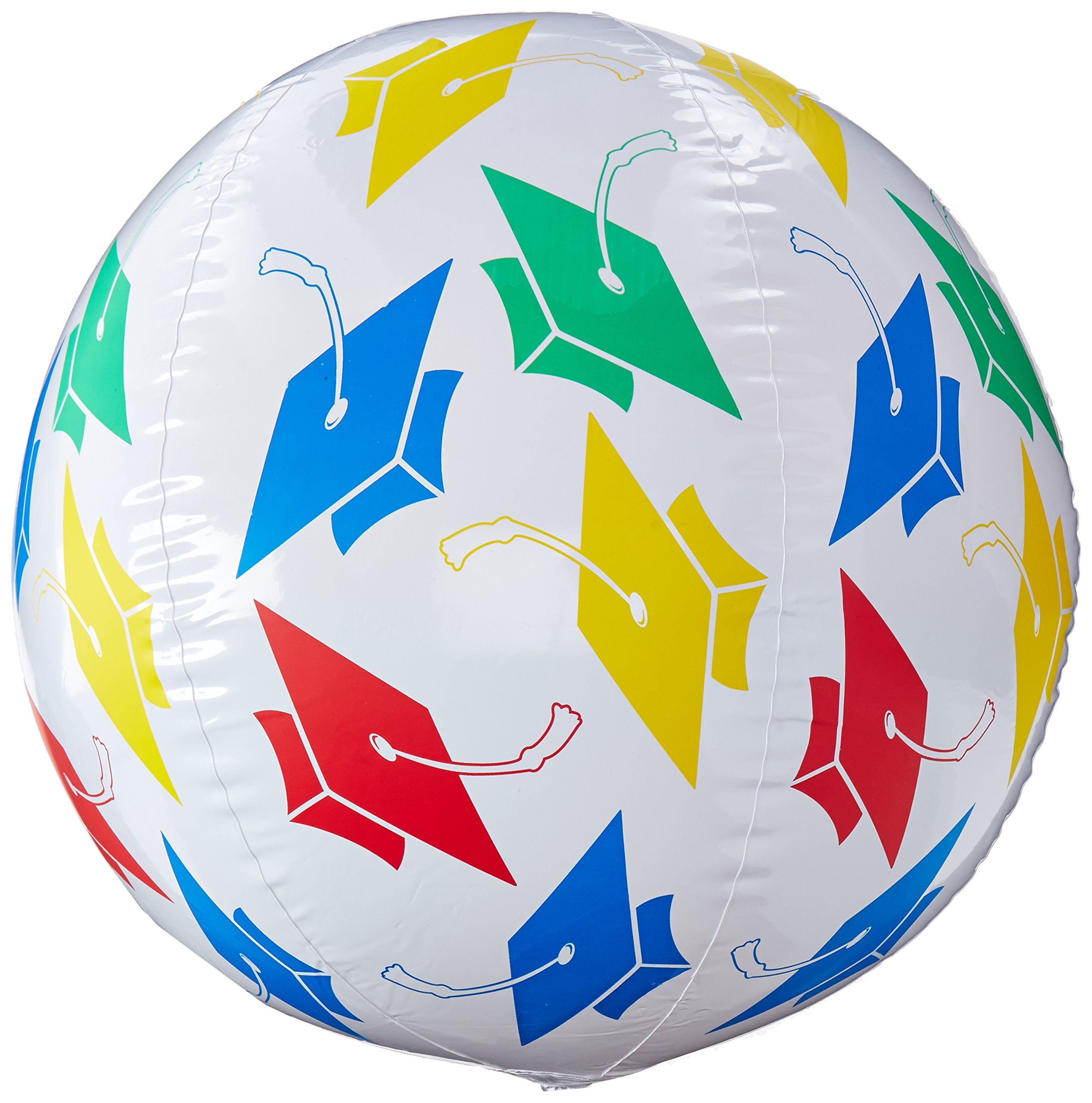 Grad Beach Ball Party Accessory (1 Count) (1/Pkg)