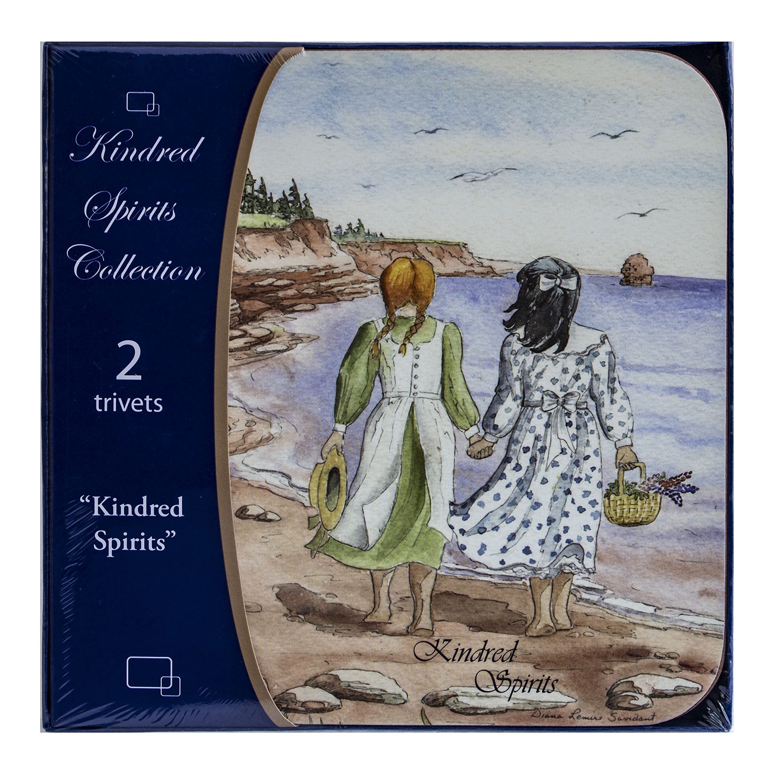 Kindred Spirits Of Pei Anne Of Green Gables - Kindred Spirits Cork Trivets (2)