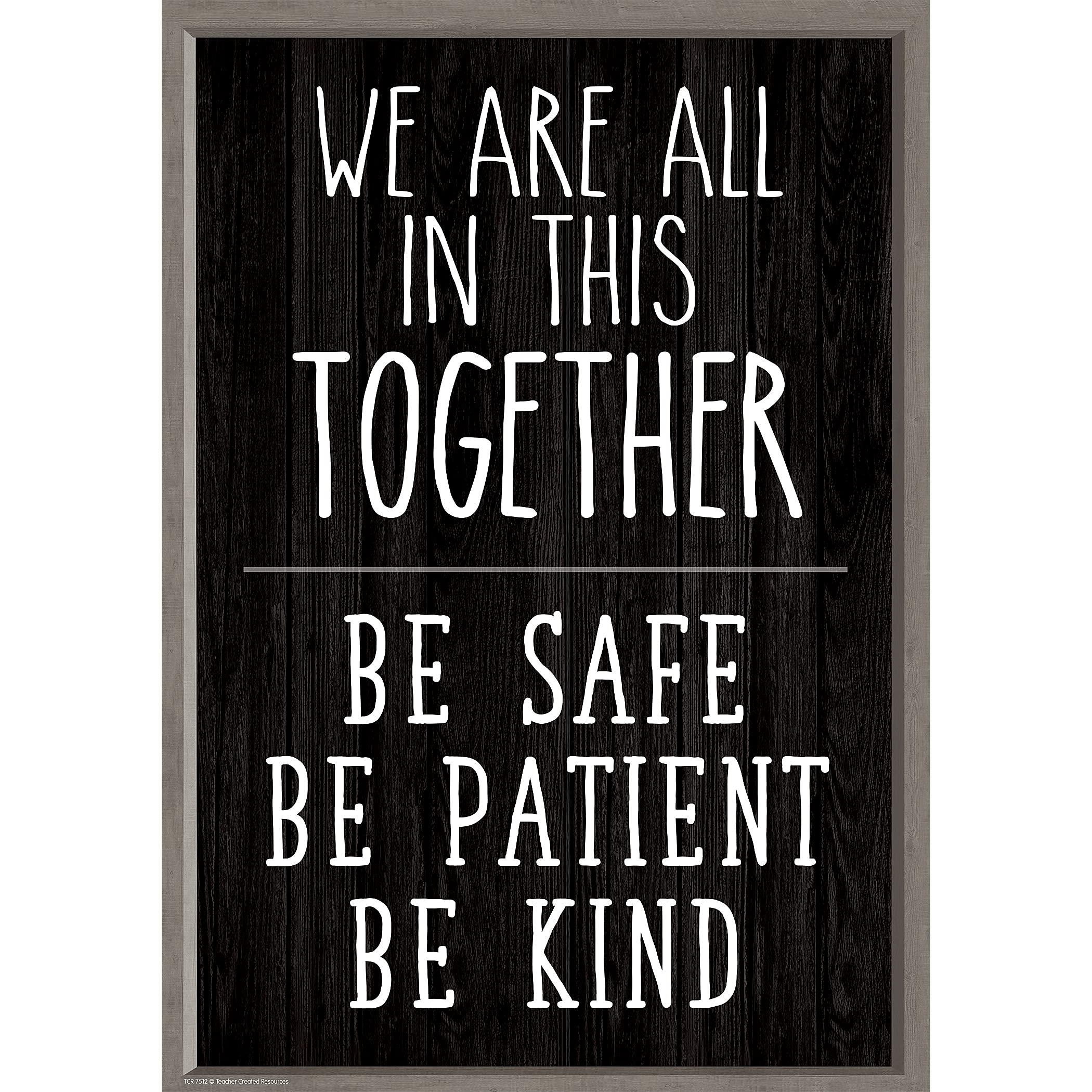 Teacher Created Resources We are All in This Together Positive Poster, 13-3/8 x 19