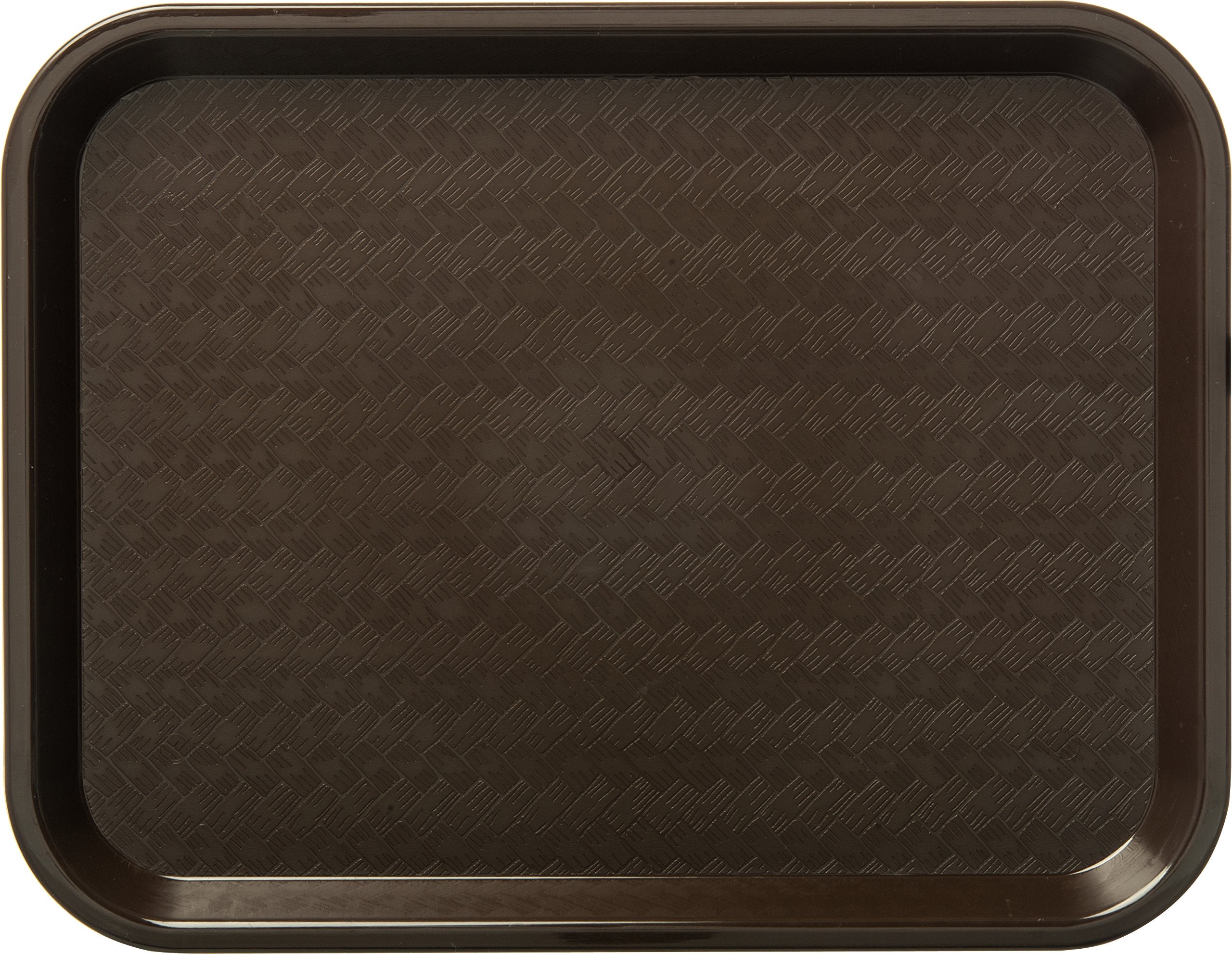Carlisle Foodservice Products Ct101469 Cafe Standard Plastic Cafeteria/Fast Food Tray, Nsf Certified, Bpa Free, 14'' Length X 10