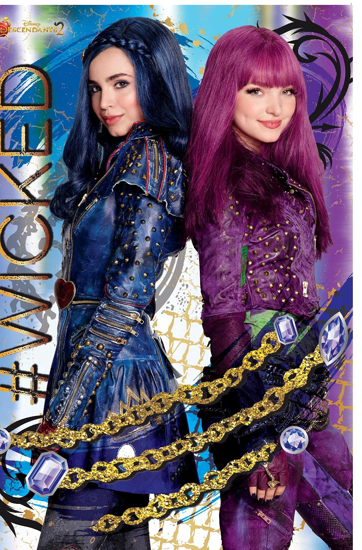 Trends International Disney Descendants 2 - Wicked Wall Poster, 14.725'' X 22.375'', Premium Unframed Version