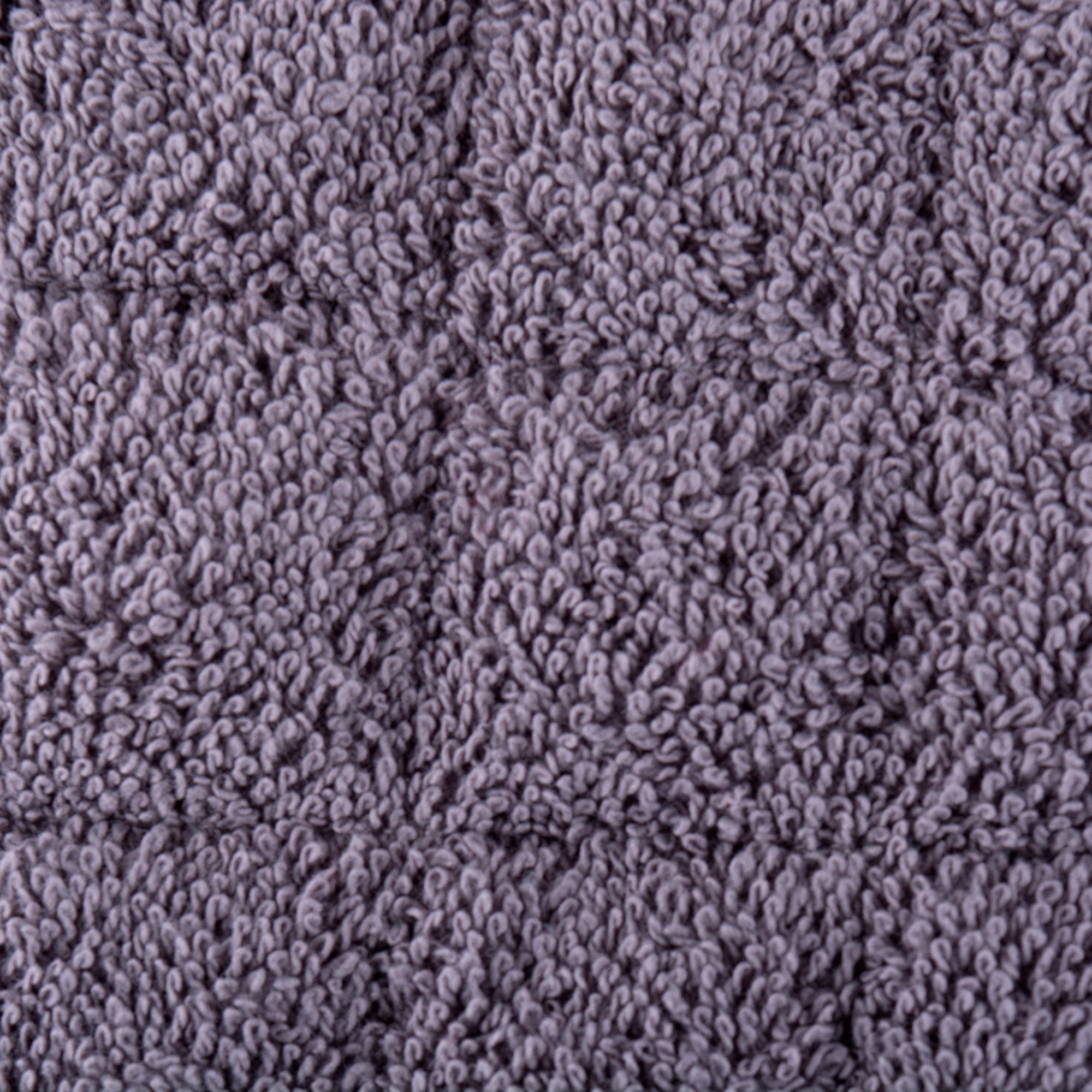 Dii Basic Terry Collection Quilted 100% Cotton, Pan Handle, Gray, 3 Piece