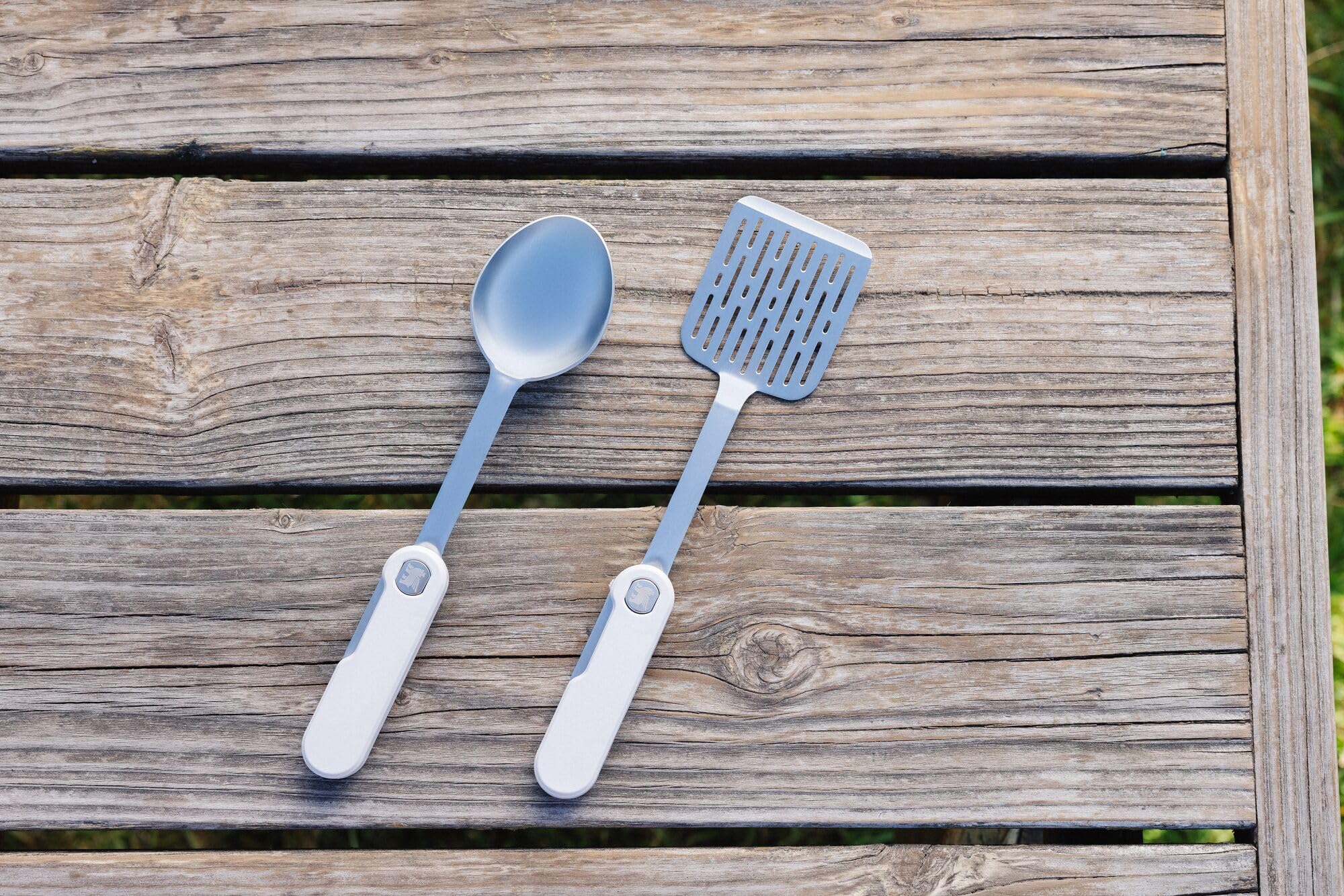 Stanley Wildfare Pro Fold & Go Utensil Set N/A Pale Pebble