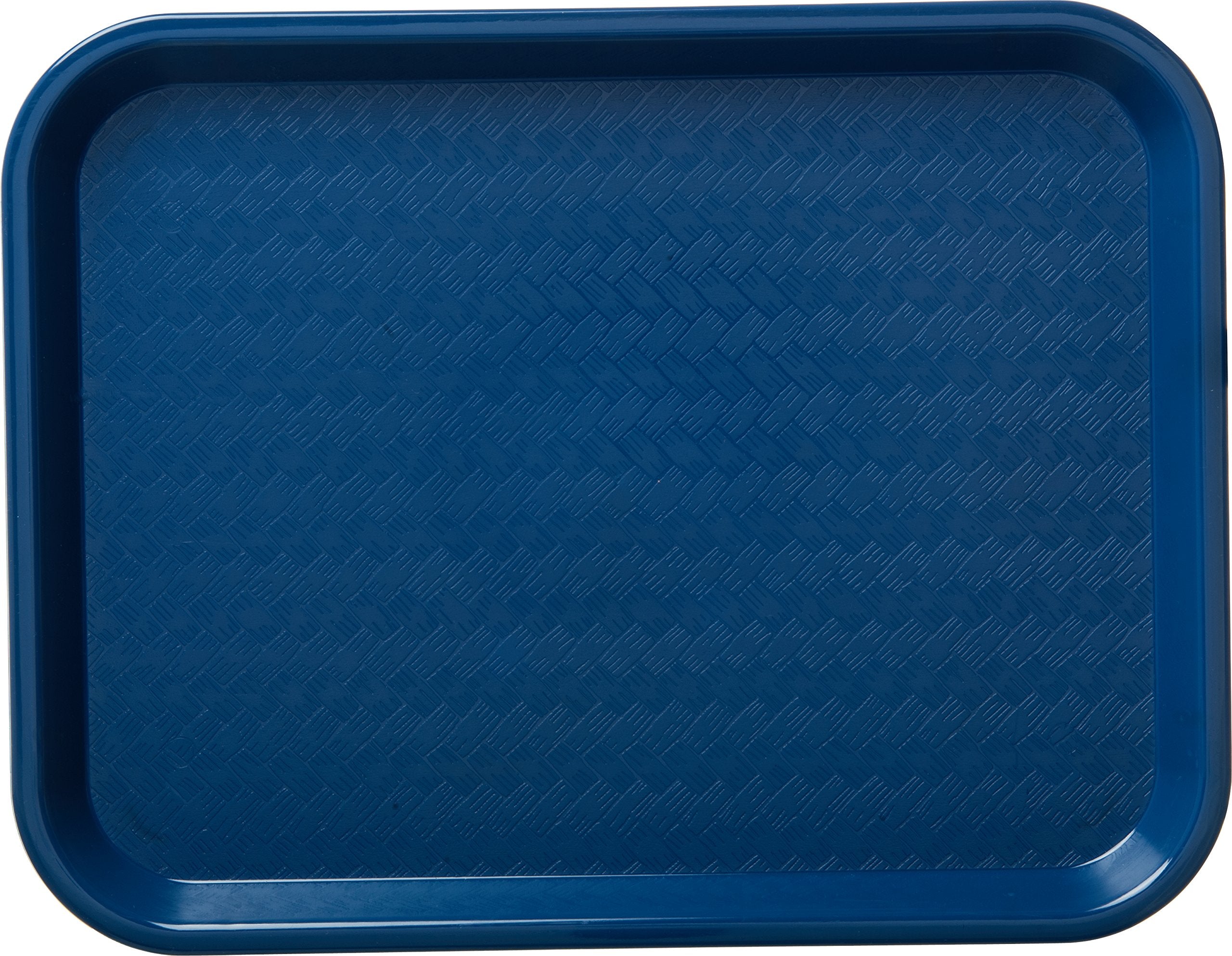Carlisle Foodservice Products Ct101414 Caf   Standard Cafeteria / Fast Food Tray, 10  X 14 , Blue (Pack Of 24)