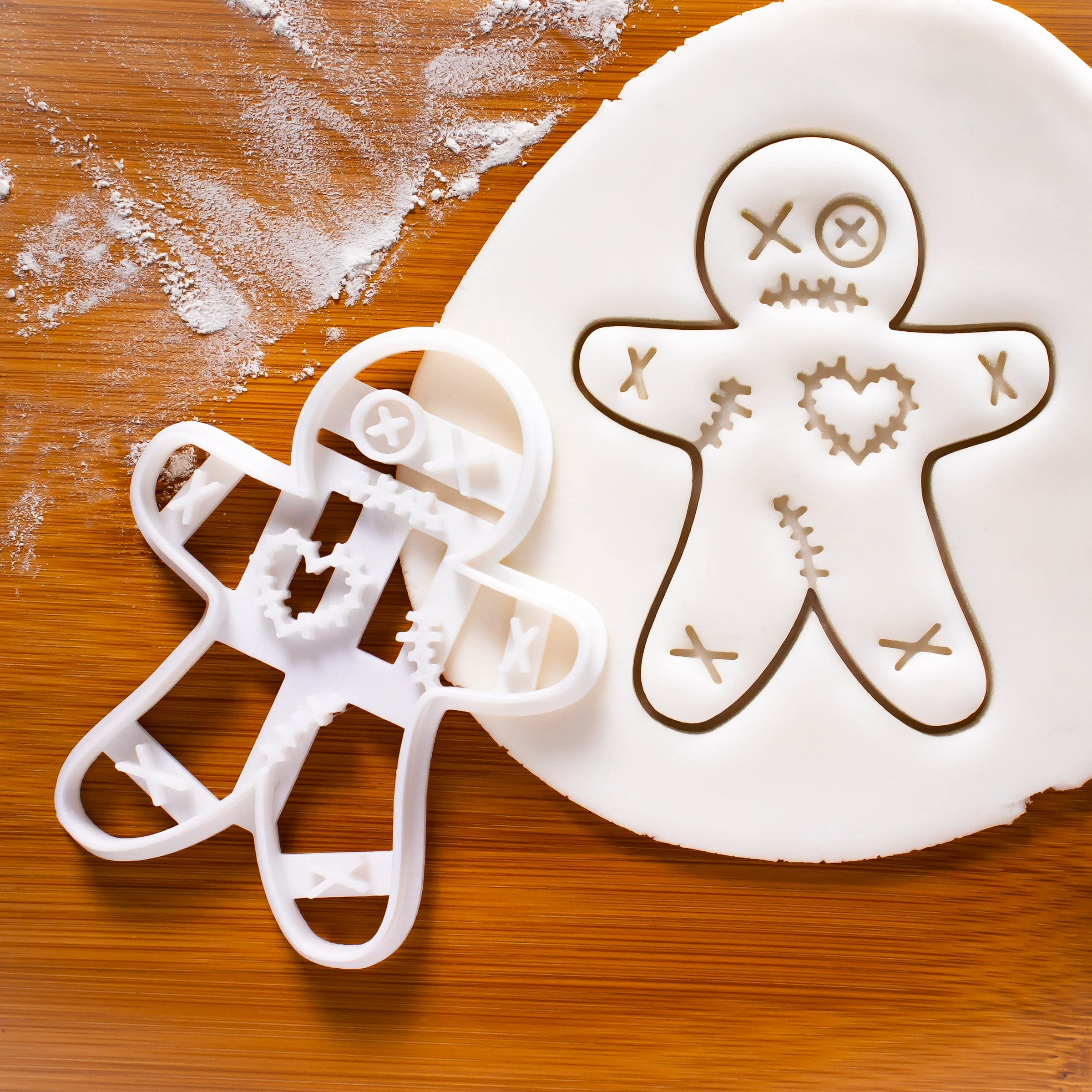 Voodoo Gingerbread Man Cookie Cutter, 1 Piece - Bakerlogy