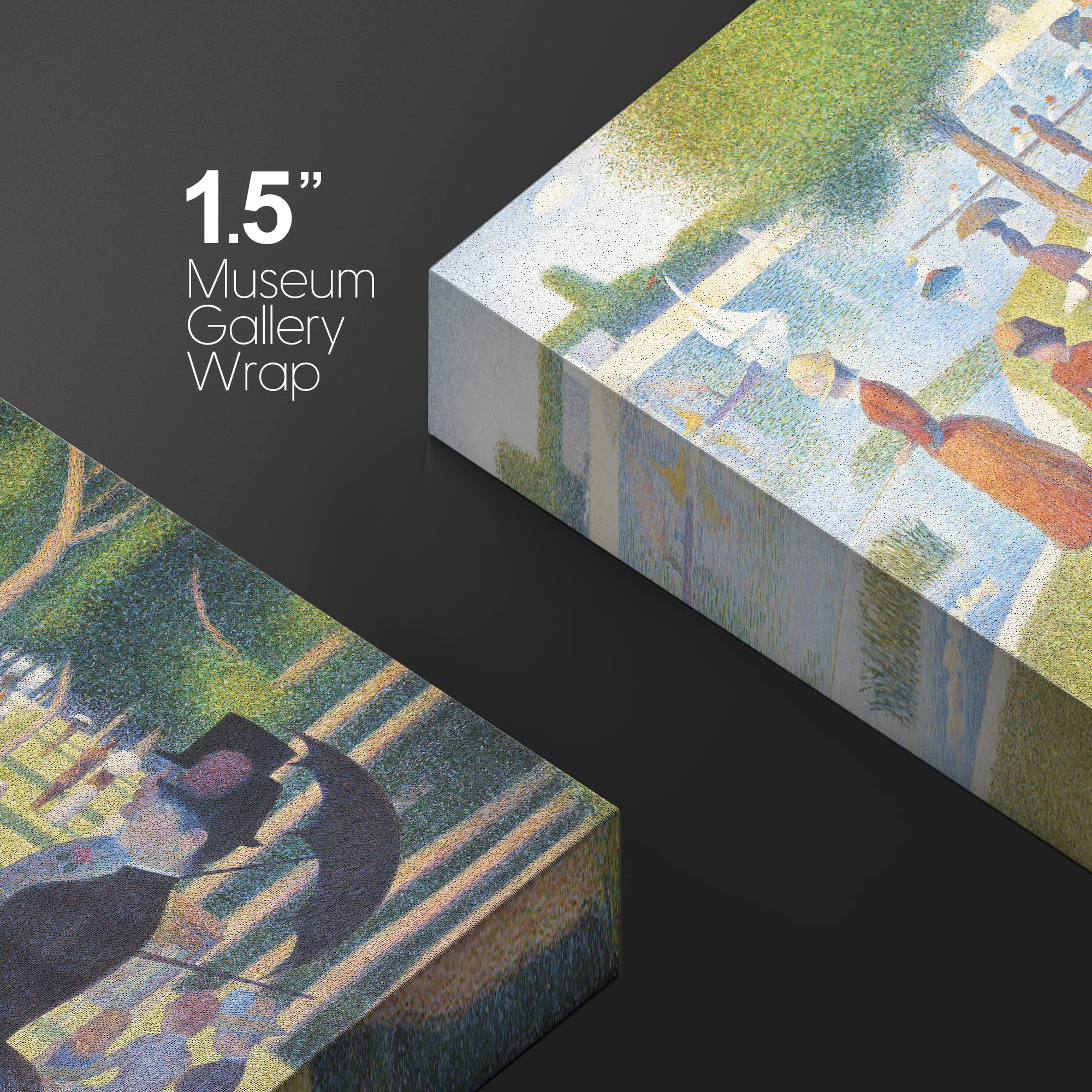 Wall26 Canvas Print Wall Art La Grande Jatte By George Seurat Historic Cultural Illustrations Fine Art Traditional Scenic Multic