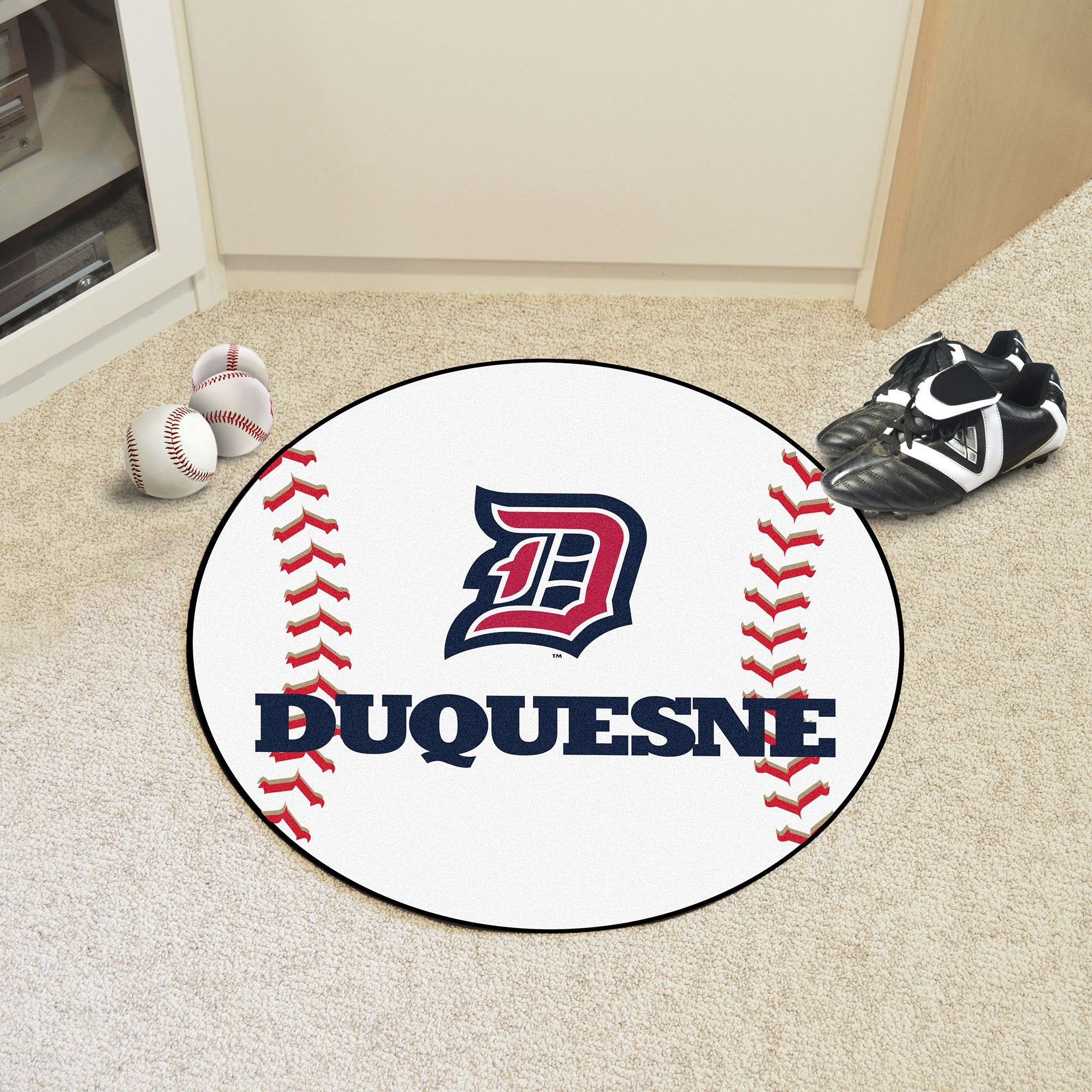 Duquesne Baseball Mat 27 diameter
