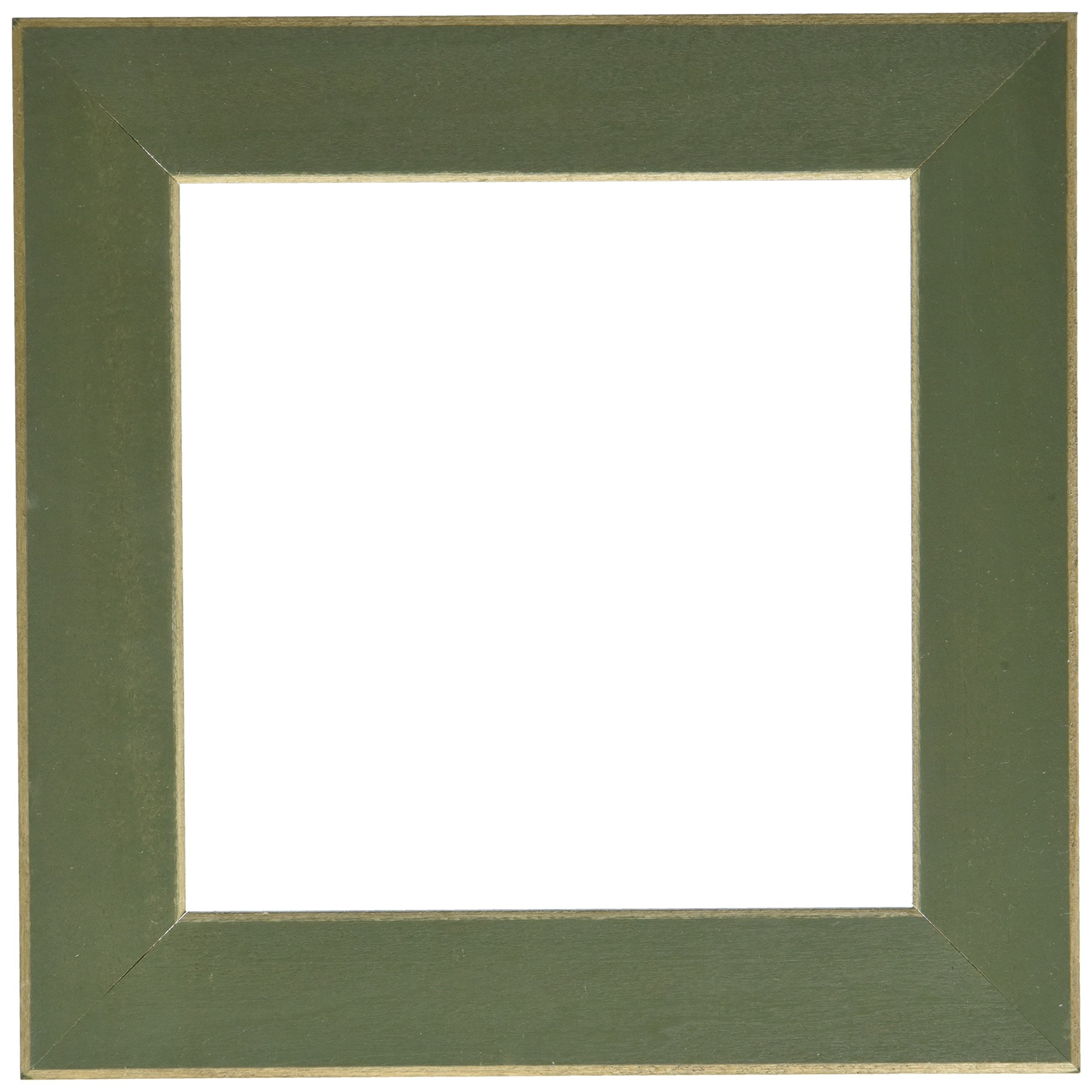 Mill Hill Wooden Frame, 6 By 6-Inch, Olive