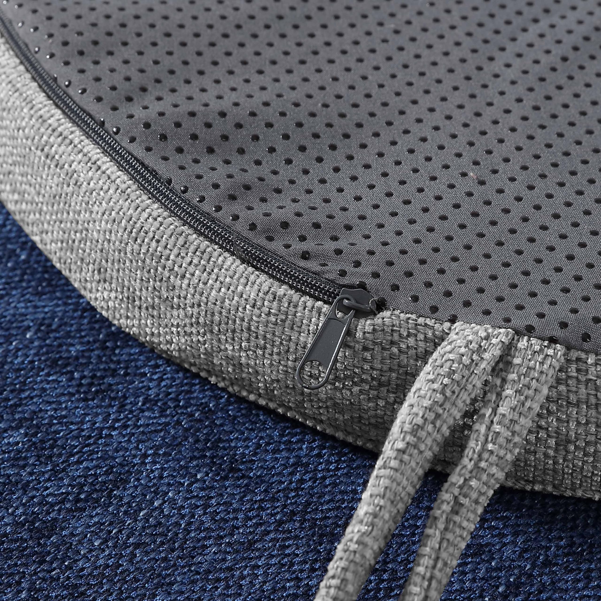 Chair Cushions: Premium High-Density Memory Foam Seat Cushion For Office, Home, & Car - Ergonomic Design For Comfortable Sitting