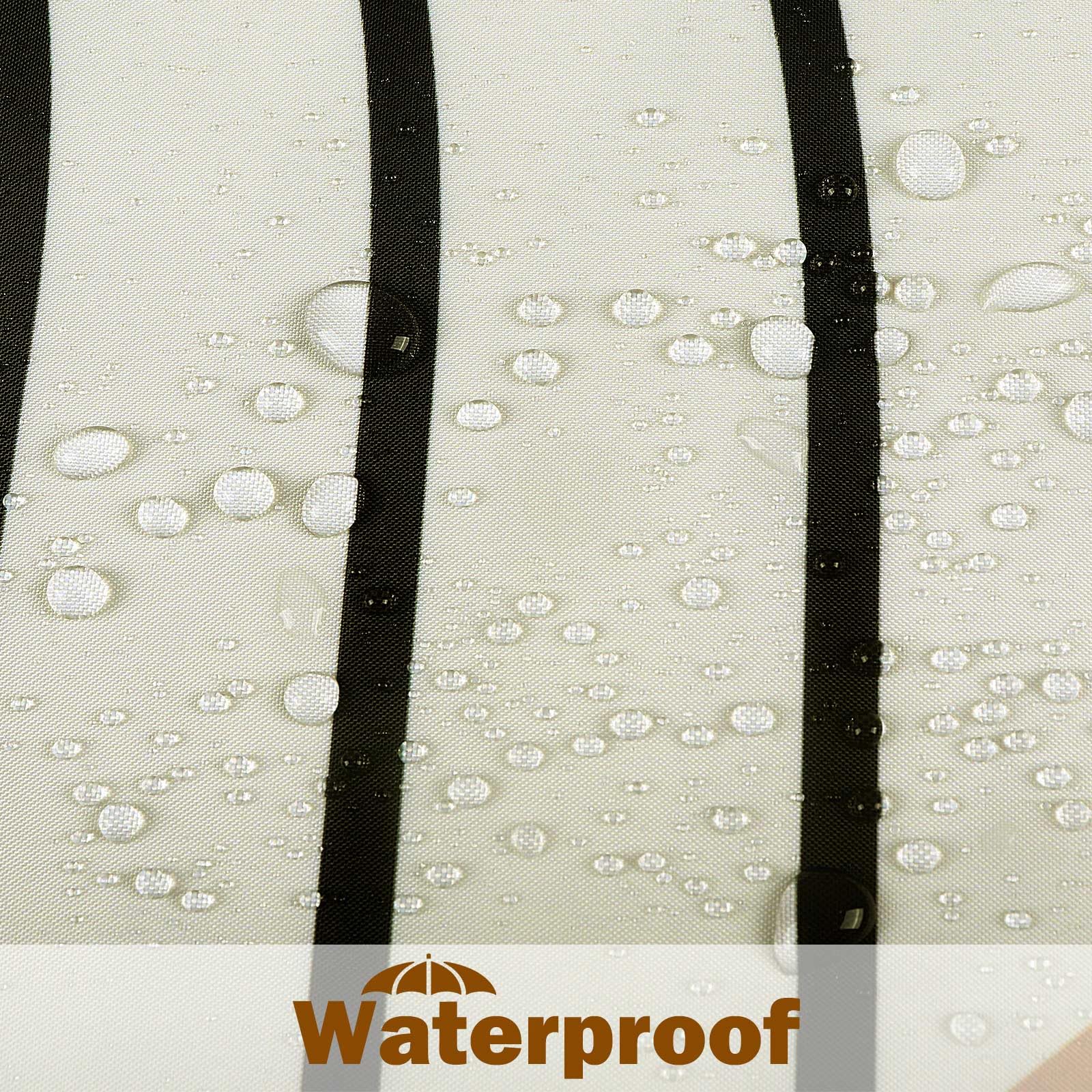 Necsole Shower Curtain Boho Shower Curtains For Bathroom Mid Century Moon Leaf Fabric Shower Curtains Sets Beige Modern Minimali