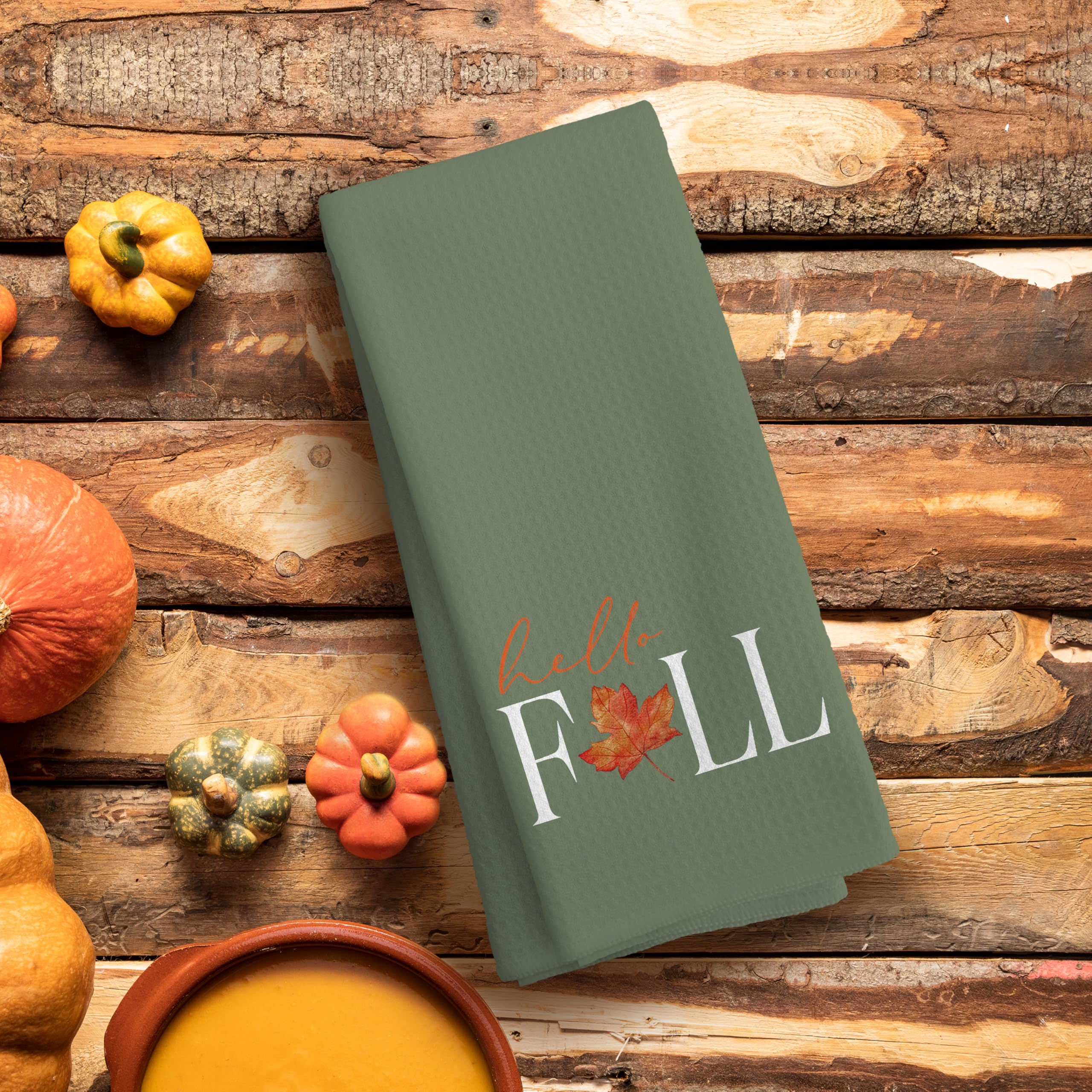 Voatok Fall Hand Towels, Fall Bathroom Hand Towels, Fall Decorations For Home, Fall Kitchen Towels, Fall Hand Towels For Bathroo