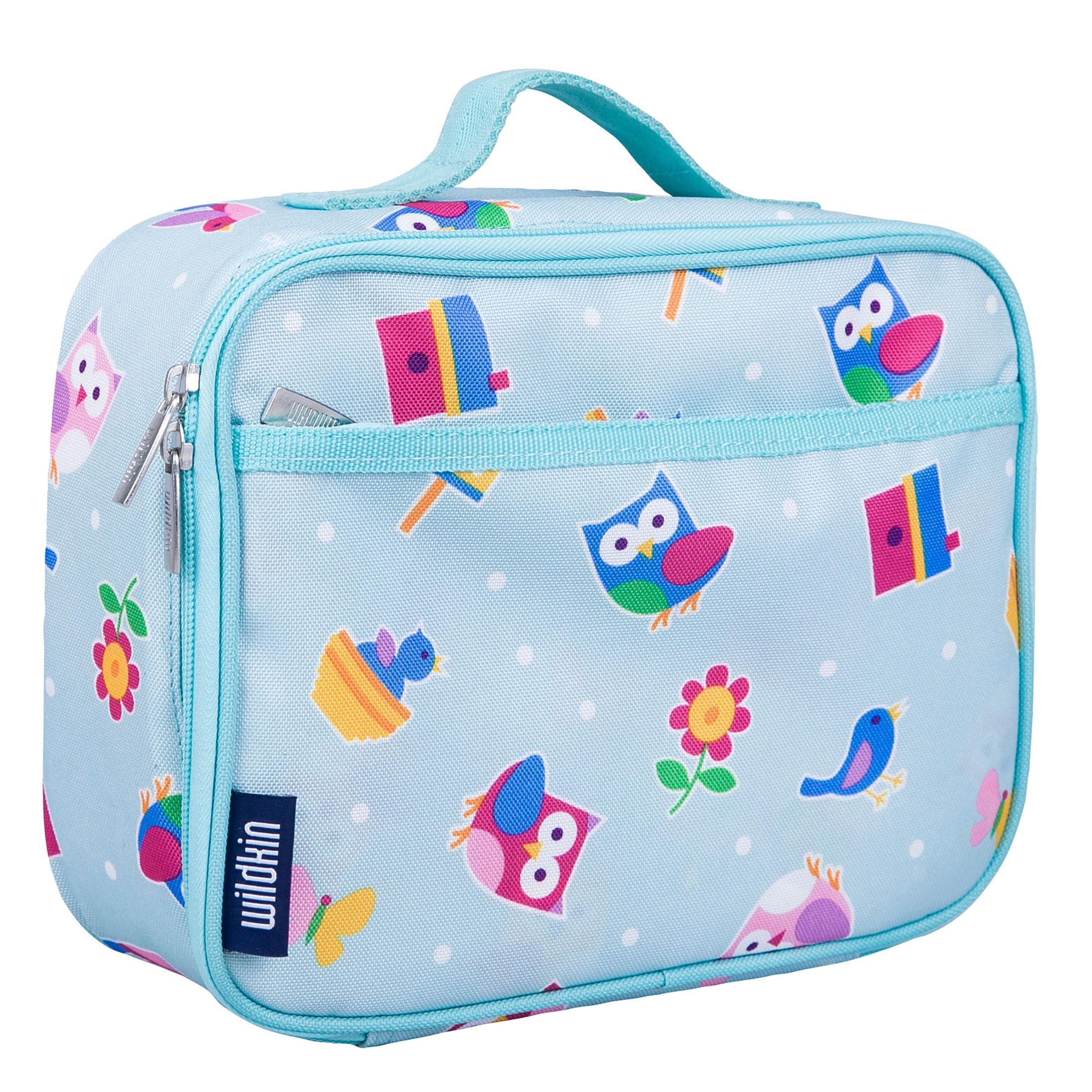 Wildkin Kids Insulated Lunch Box - Durable And Reusable For School & Travel - Birdie